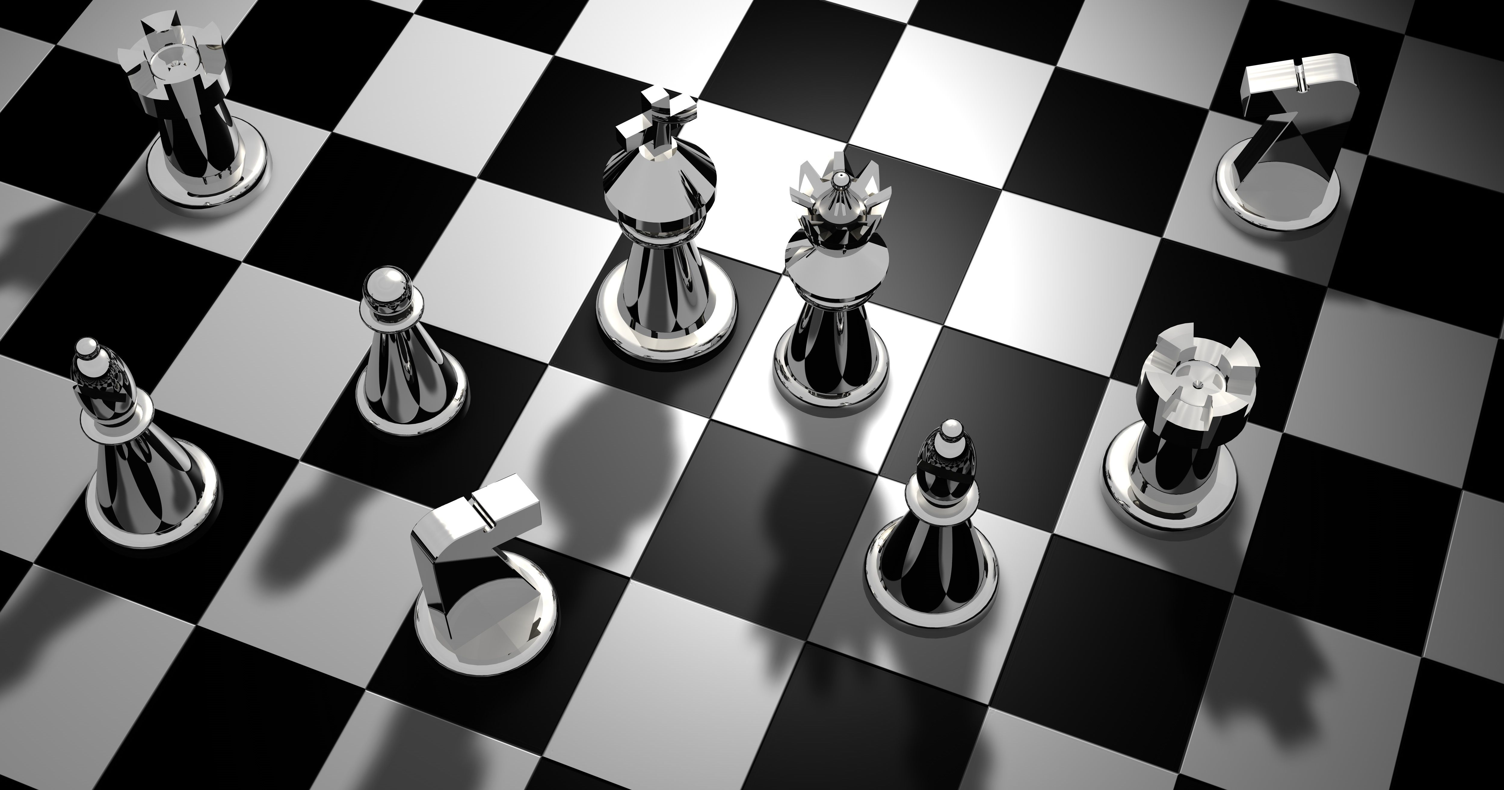 5000x2630 Chess Pieces, HD Others, 4k Wallpaper, Image, Background, Photo and Picture, Desktop