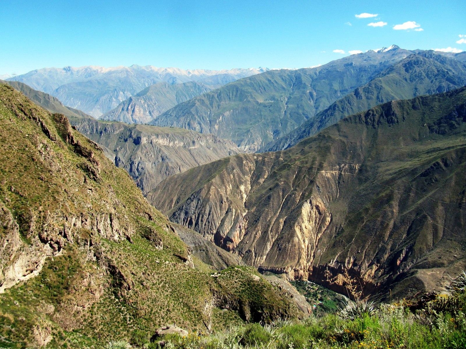 1600x1200 Climbing In and Out of Colca Canyon (by Nathan) feet 2 mouths, Desktop