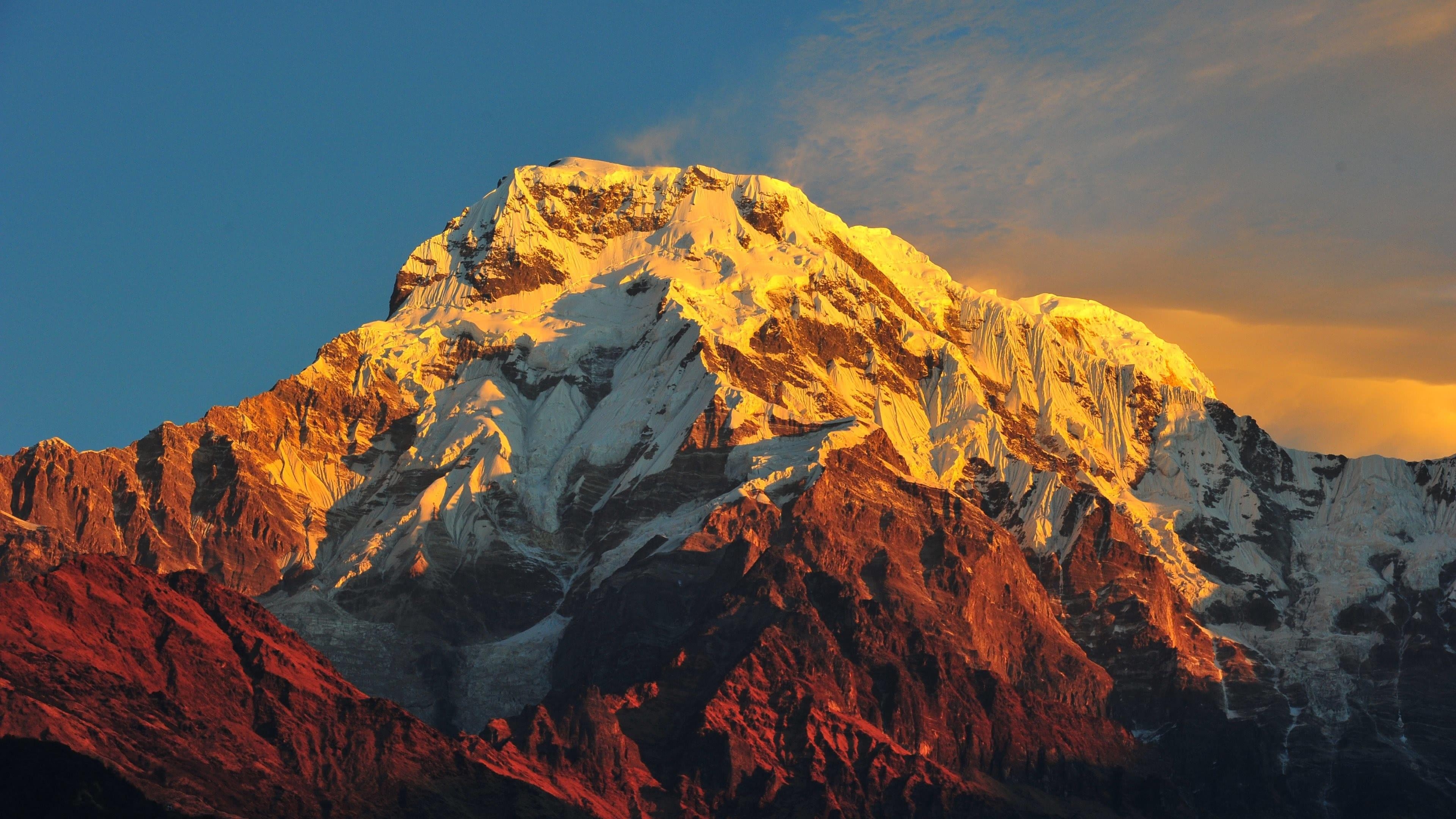 3840x2160 Annapurna Massif Himalayas, Nepal UHD 4K Wallpaper, Desktop