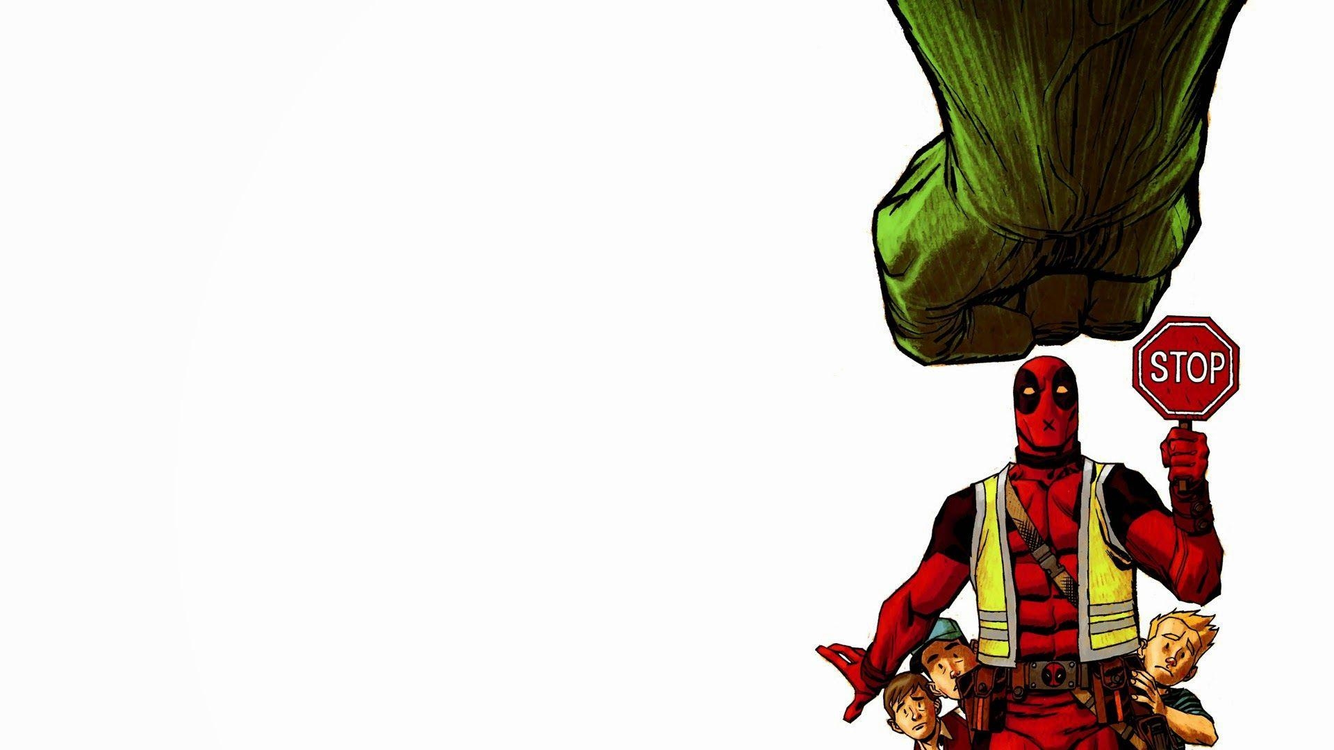 1920x1080 Deadpool and Hulk Funny wallpaper 2018 in Deadpool, Desktop