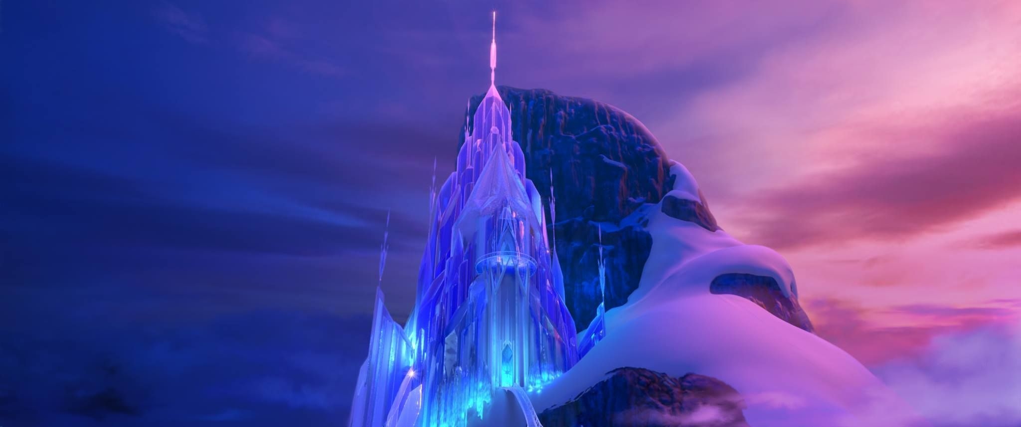 2050x860 Review: Frozen Shatters Princess Stereotypes With A Beautiful And Funny Adventure That's A Sure Fire Disney Classic. Inside The Magic. Frozen Image, Frozen Movie, Ice Castle Frozen, Dual Screen