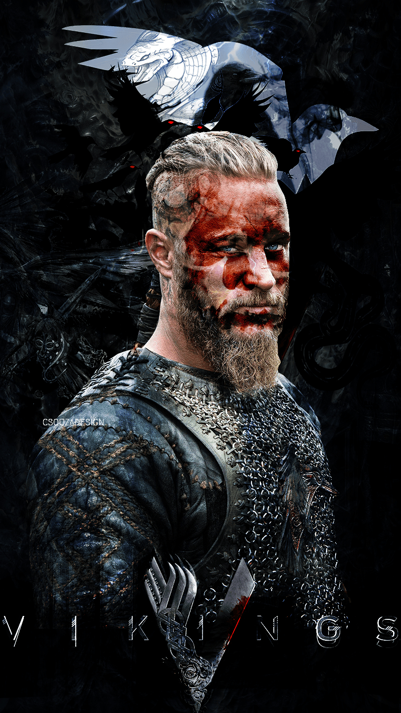 810x1440 Ragnar Lothbrok Wallpaper (CLEANER VERSION), Phone