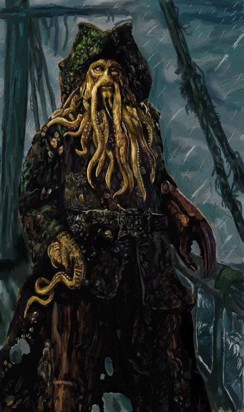 800x1350 Davy Jones Painting By PC Chipmunk, Phone