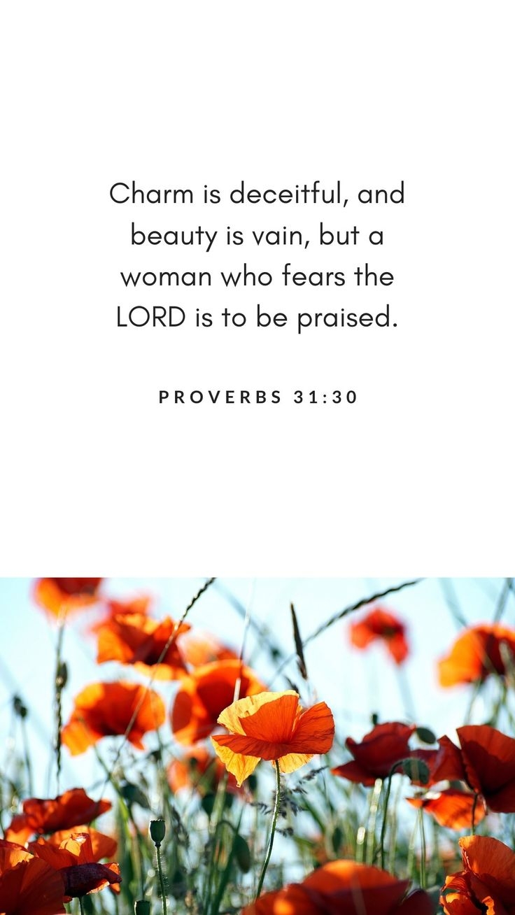 740x1310 Phone Wallpaper. Proverbs 31 30, Phone