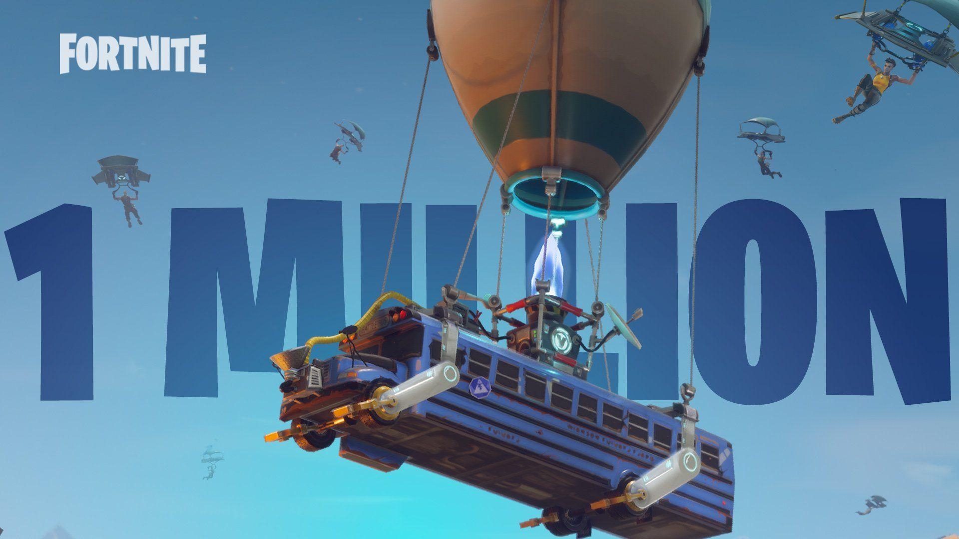 1920x1080 Fortnite: Battle Royale Reaches Over One Million Players in First, Desktop