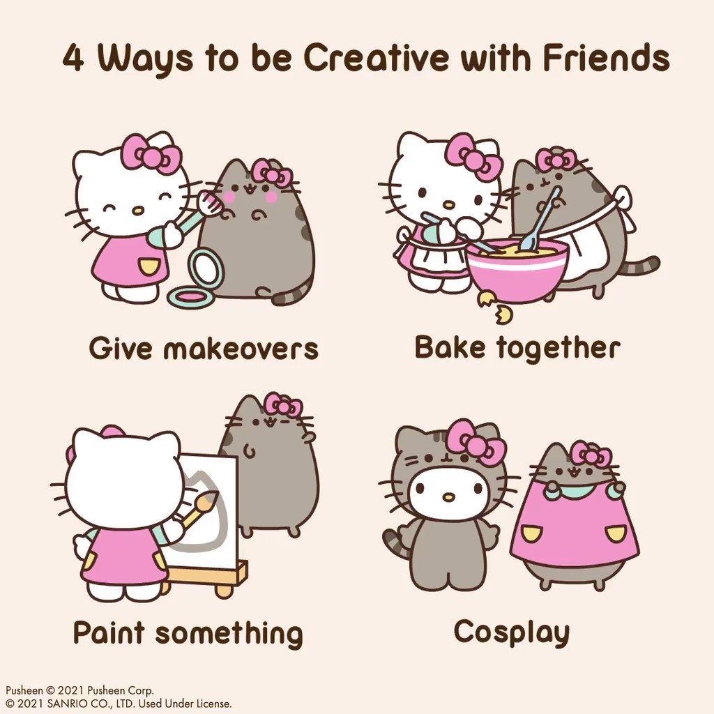 1030x1030 Hello Kitty Ways To Be Creative With Friends, Phone