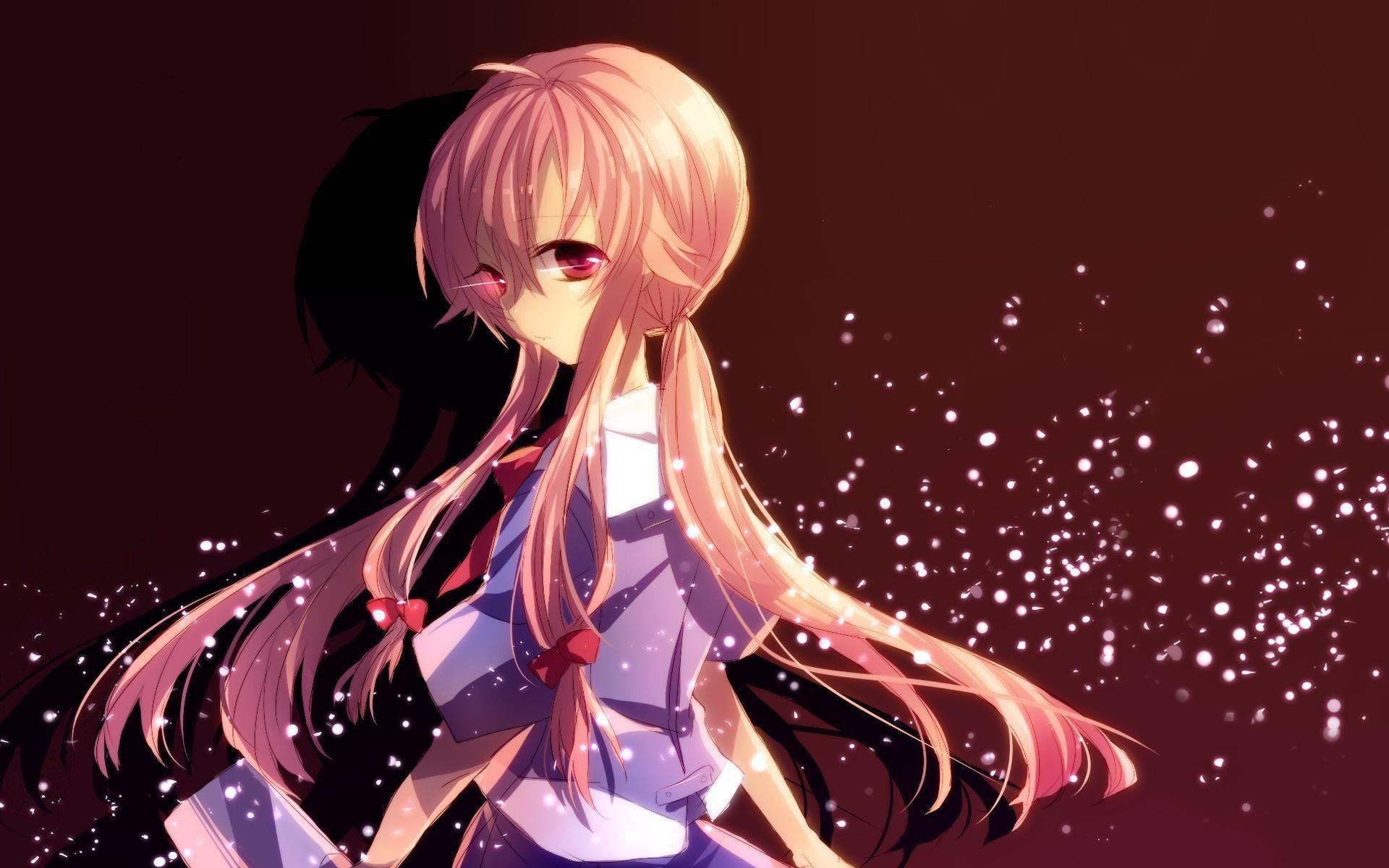 1920x1200 Wallpaper de Gasai Yuno (Mirai Nikki). Posts, Wallpaper, Desktop