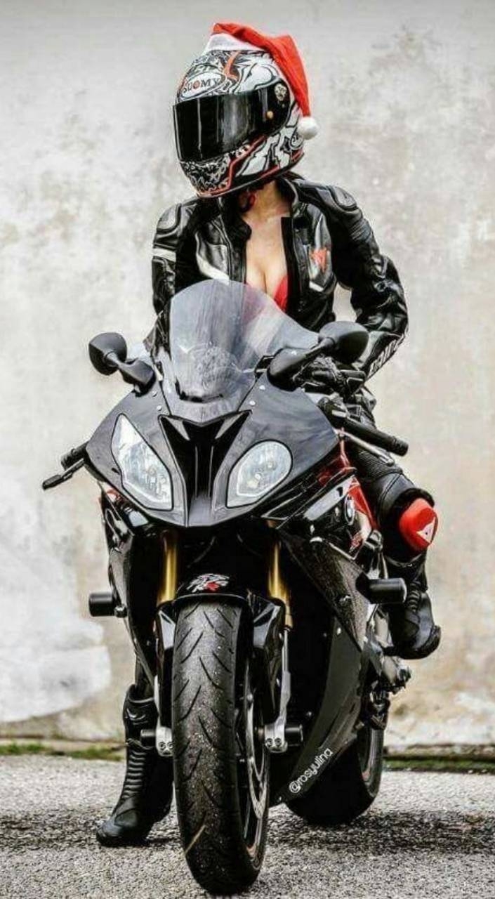 710x1280 Motorcycle Rider Girl Wallpaper, Phone