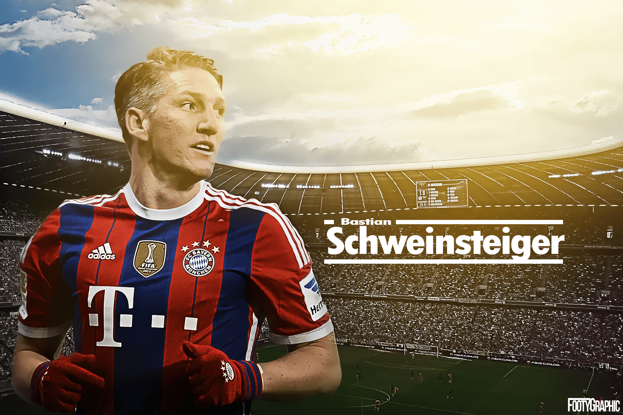 2160x1440 Schweinsteiger Wallpaper, Desktop