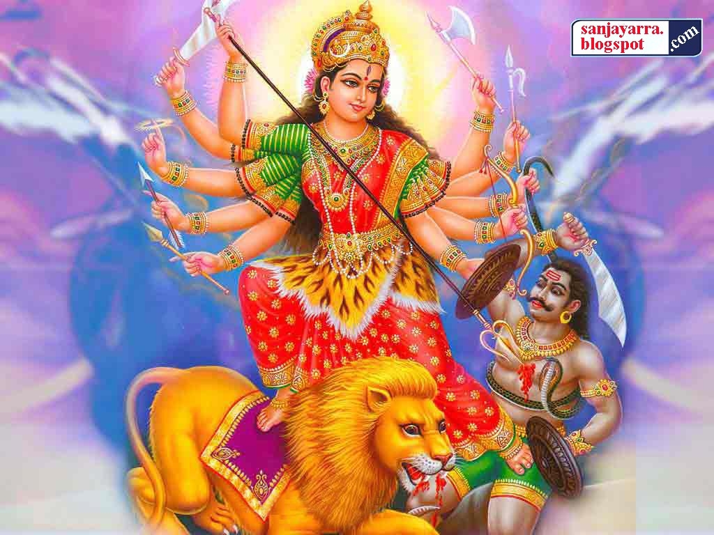 1030x770 Durga Maa Live Wallpaper Mahishasura Mardini Devi, Desktop