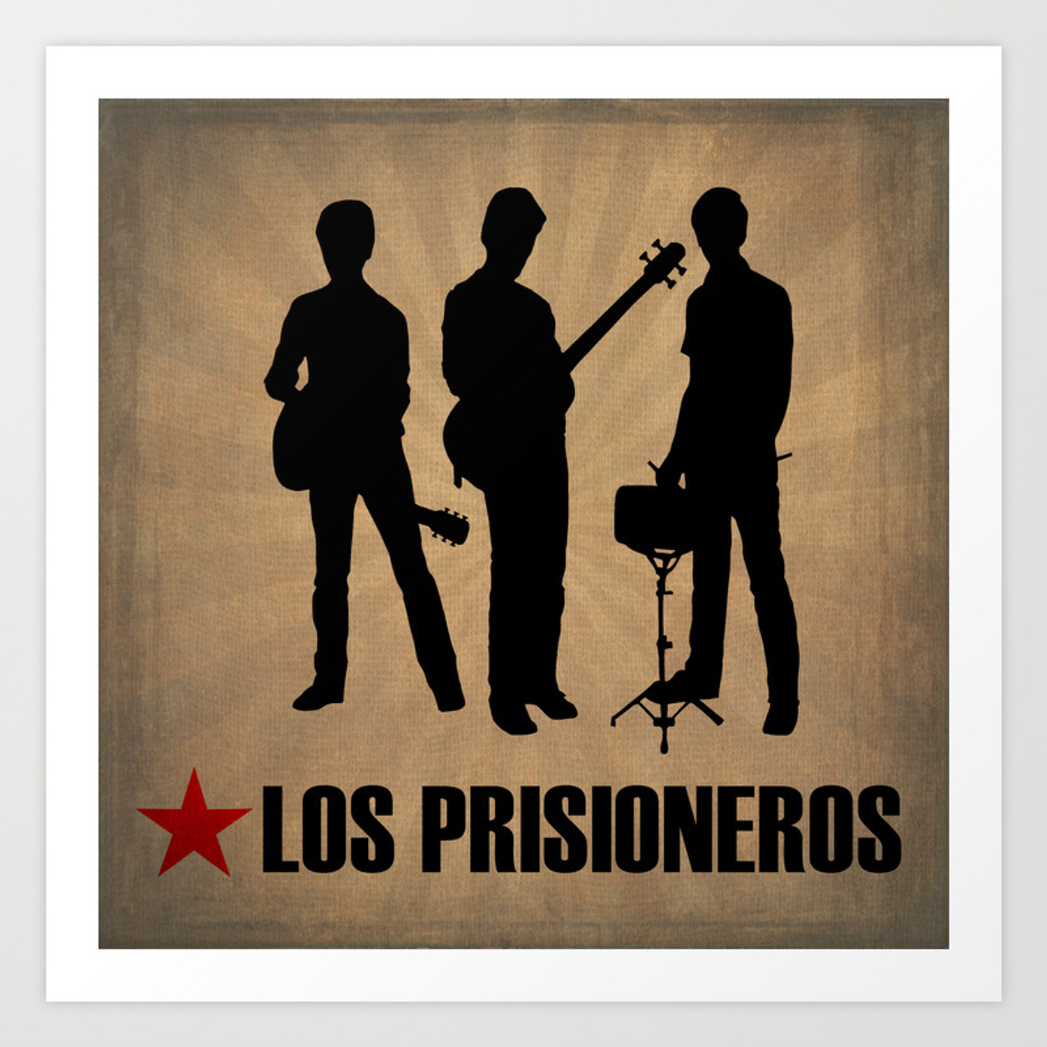 1500x1500 Los Prisioneros Art Print, Phone