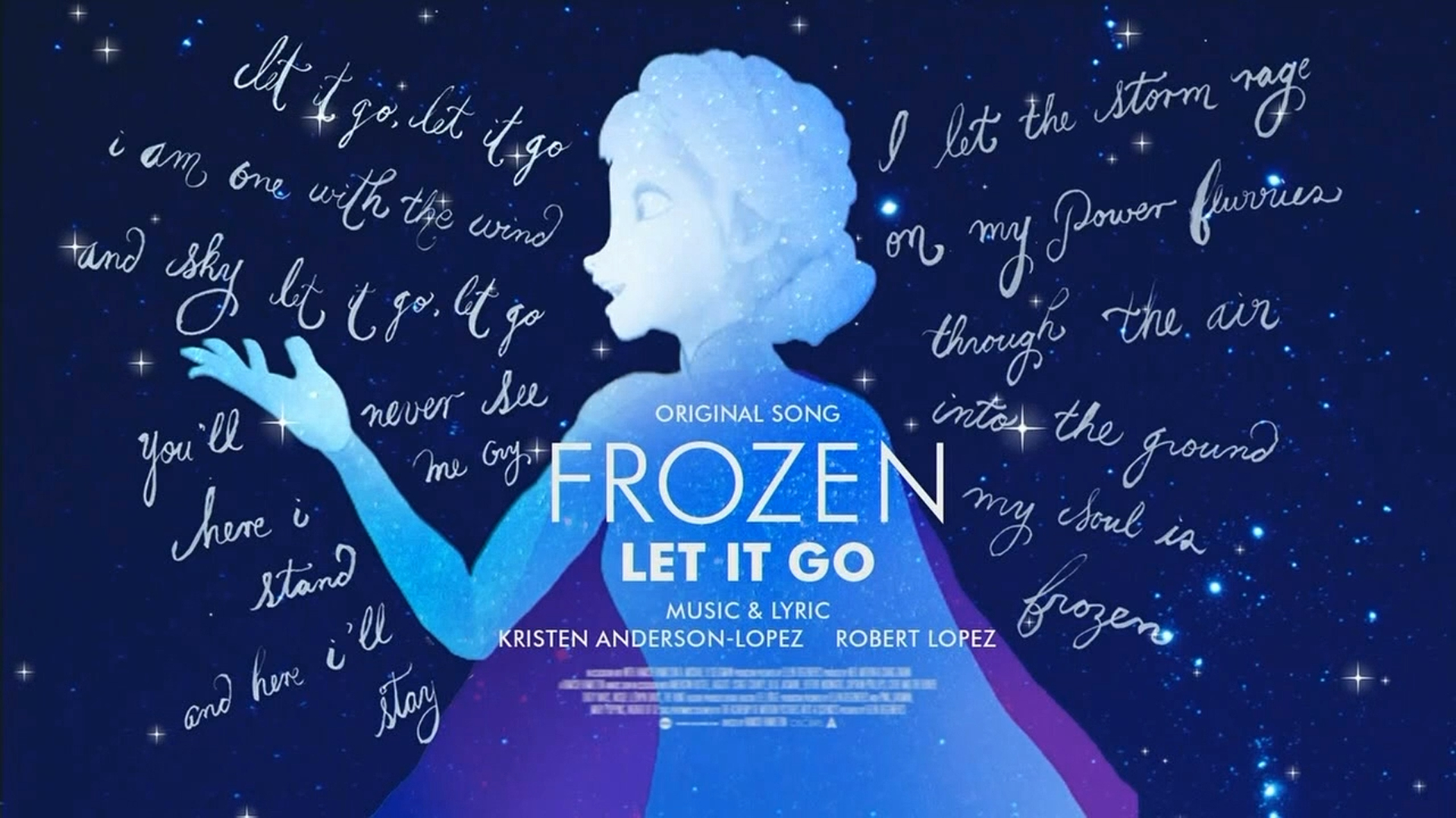 1920x1080 Oscar graphic for original song, Let It Go, Desktop