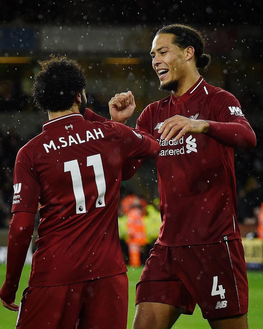 1030x1280 M Salah and Van Dijk Wallpaper, Phone