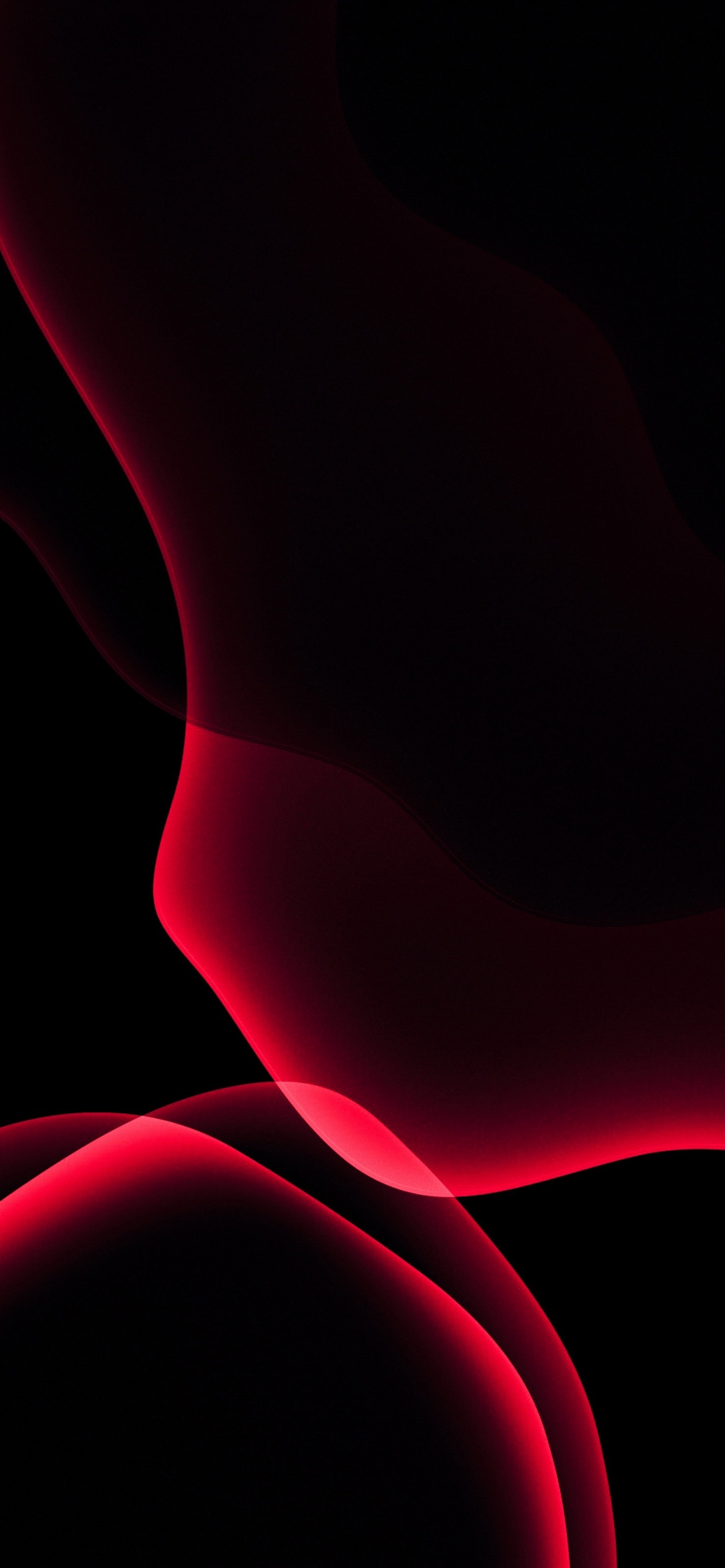 1170x2540 iOS 13 Wallpaper 4K, Red, Stock, iPadOS, Phone