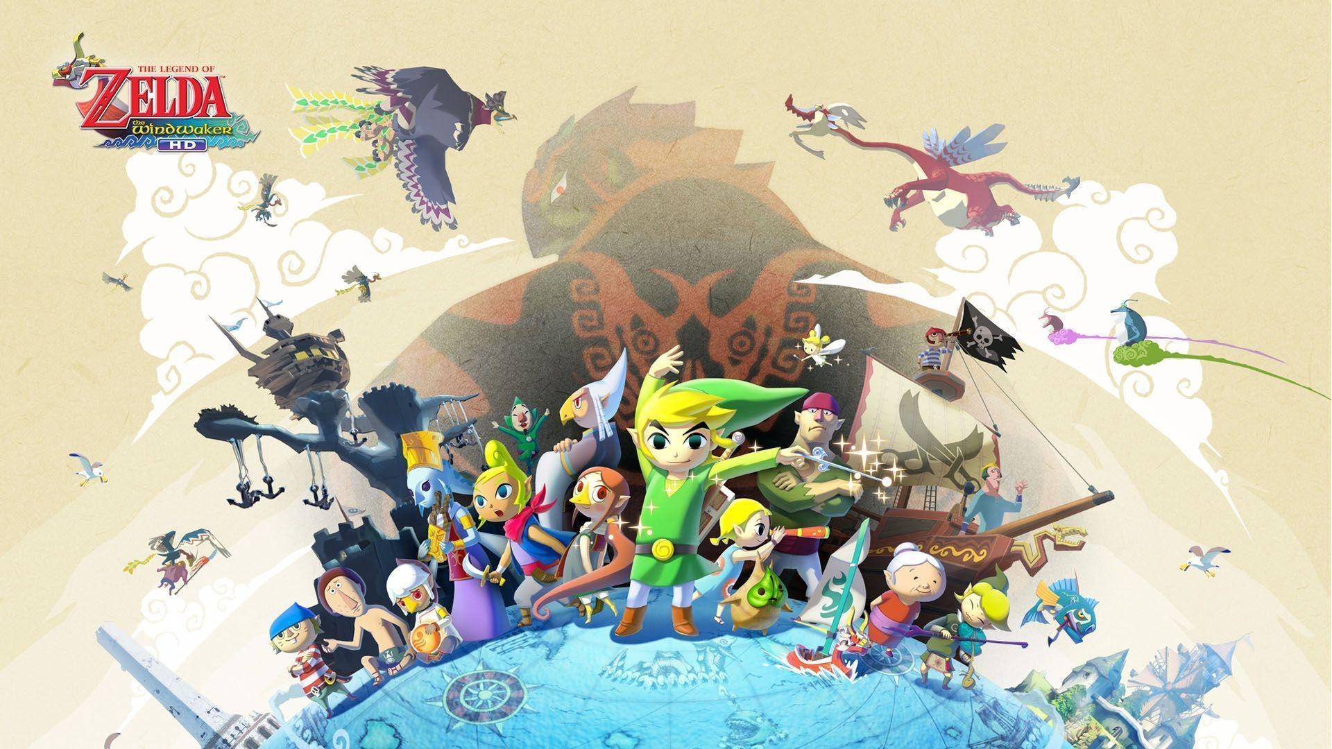 1920x1080 Official Site Legend of Zelda: The Wind Waker HD for Wii U, Desktop