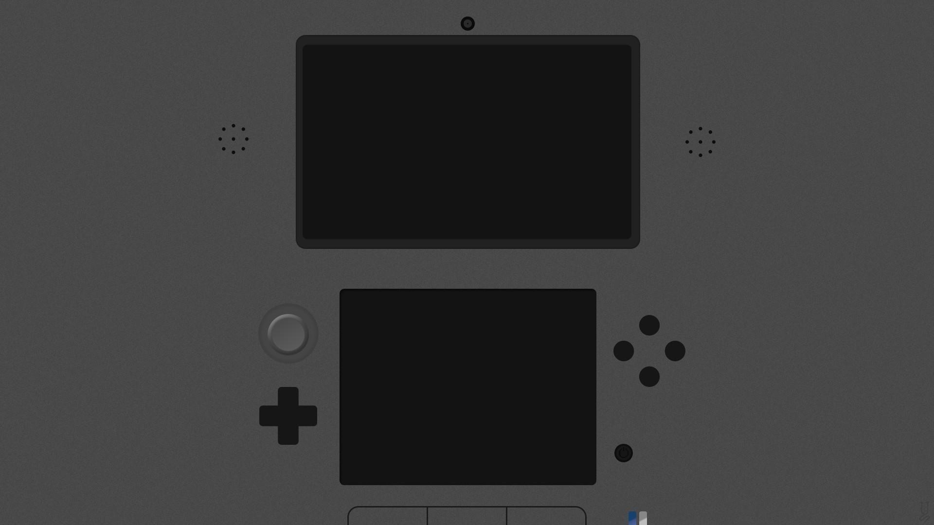 1920x1080 Nintendo ds gray minimalistic wallpaper, Desktop