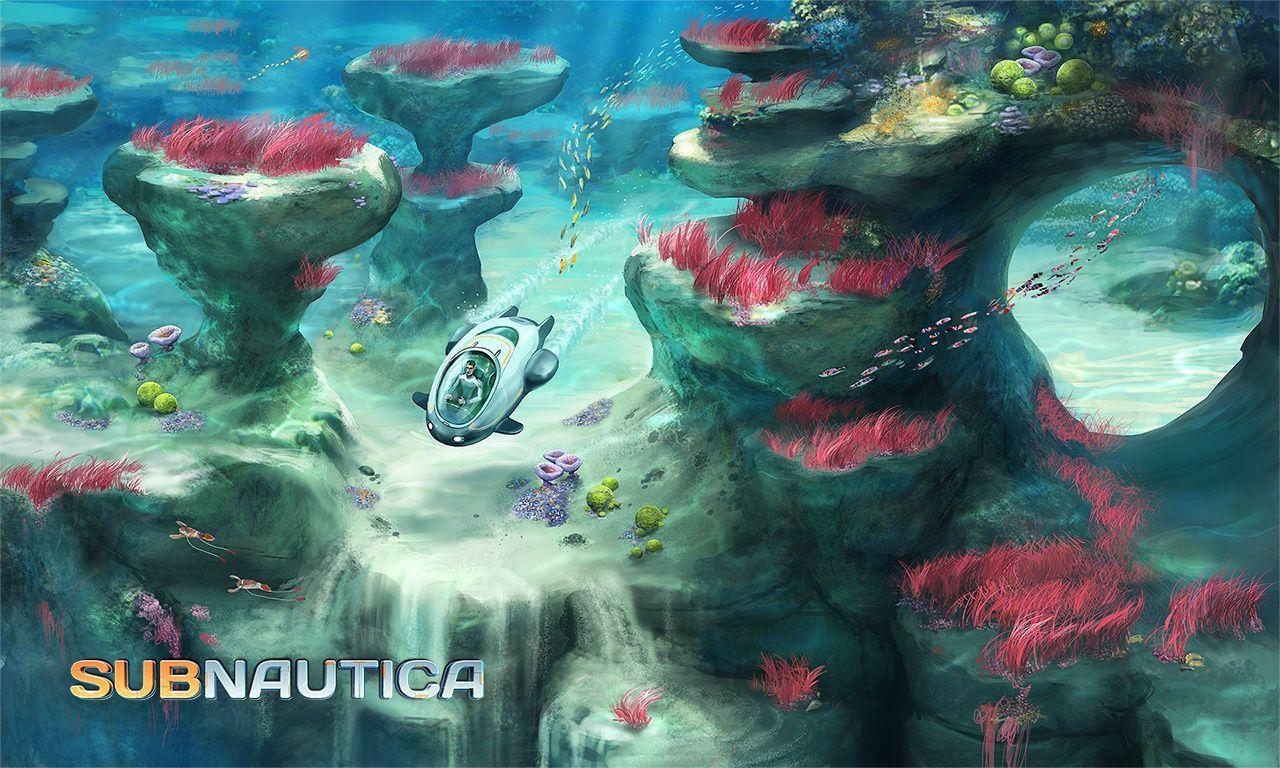 1280x770 Subnautica Concept Art: Coral Reef 3, Desktop