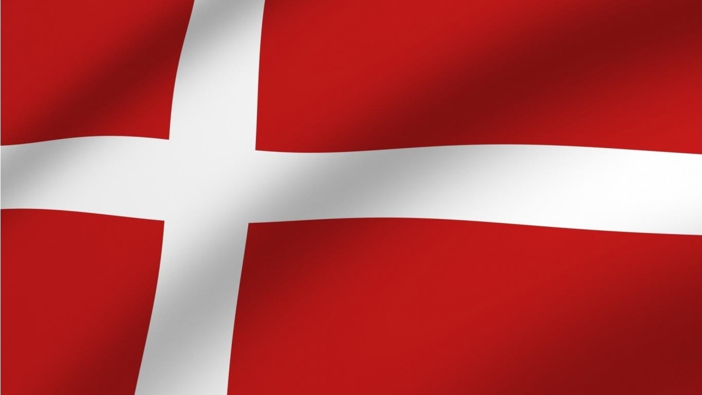 1370x770 Denmark Flag Wallpaper, Desktop