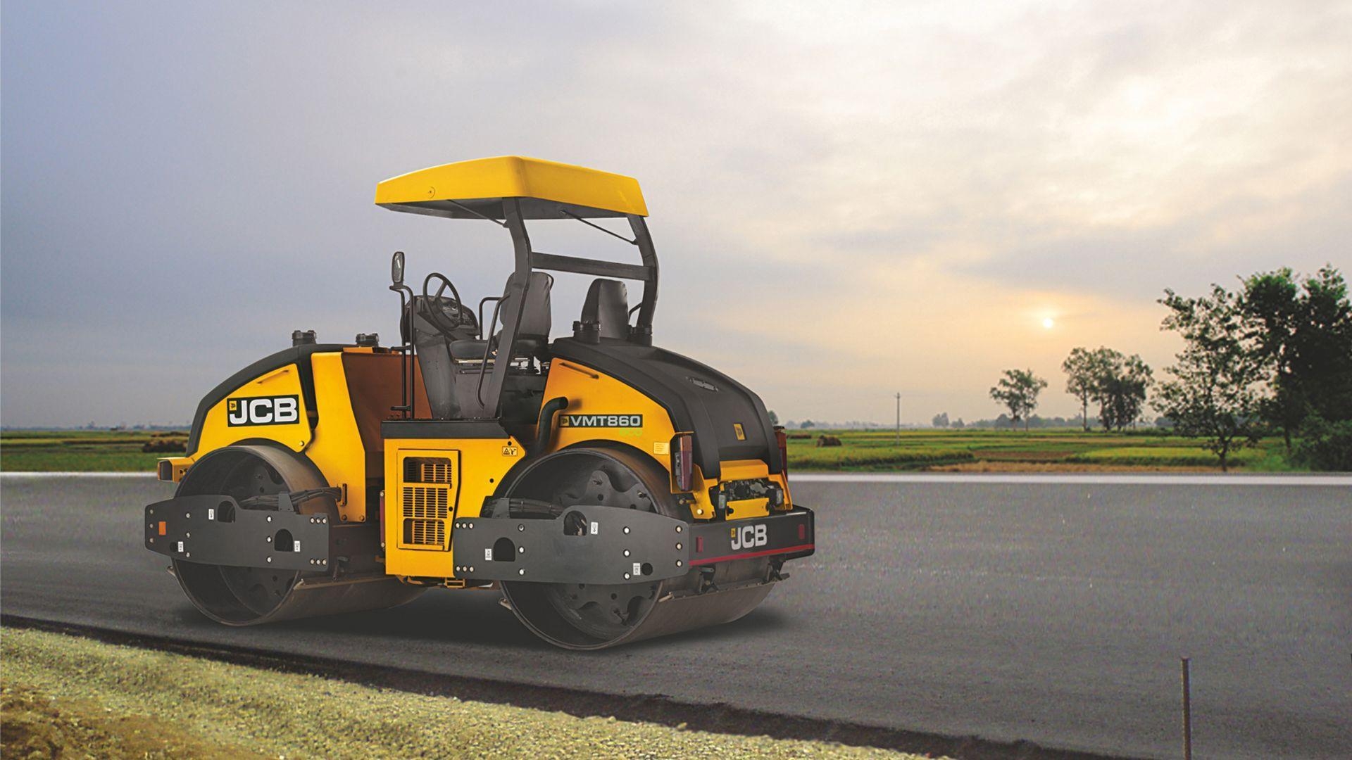 1920x1080 JCB Compactor Image, JCB Road Roller Image, Wallpaper, Desktop