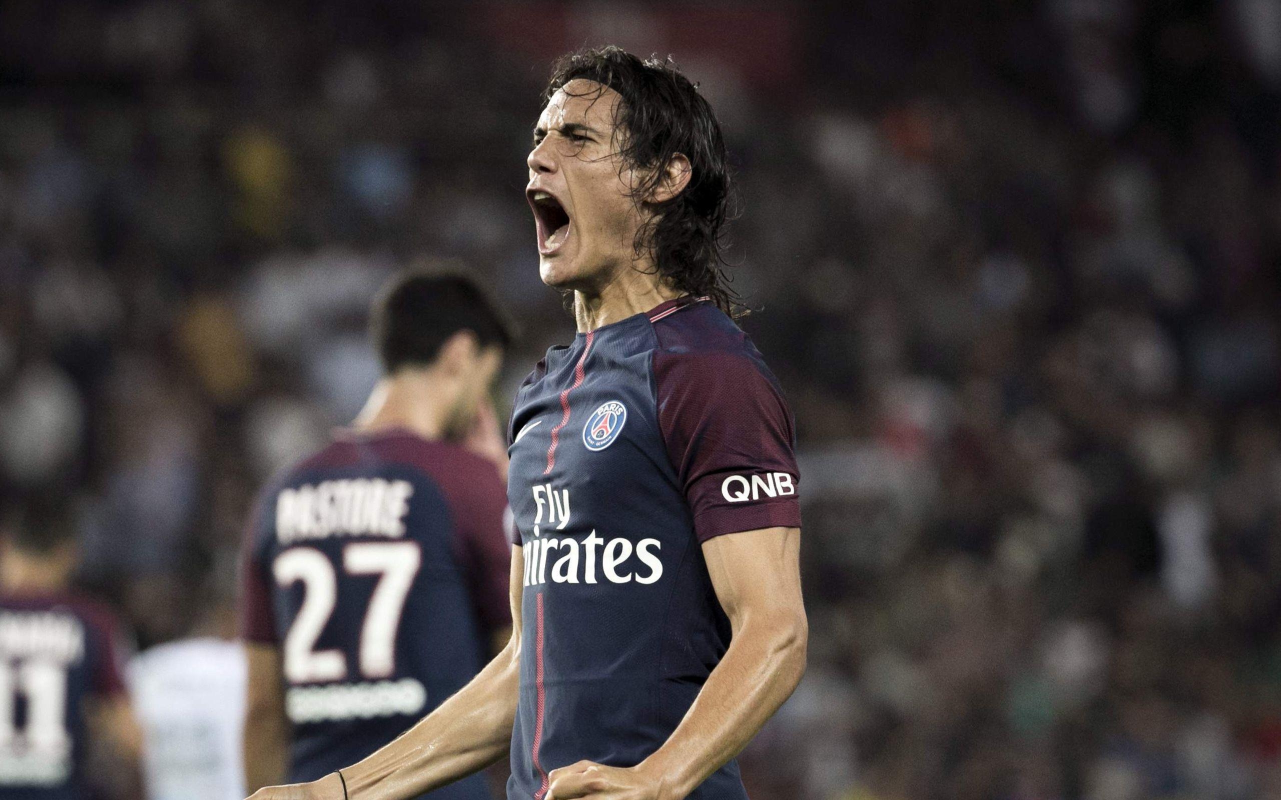 2560x1600 Download Wallpaper Edinson Cavani, Paris Saint Germain, PSG, France, Desktop