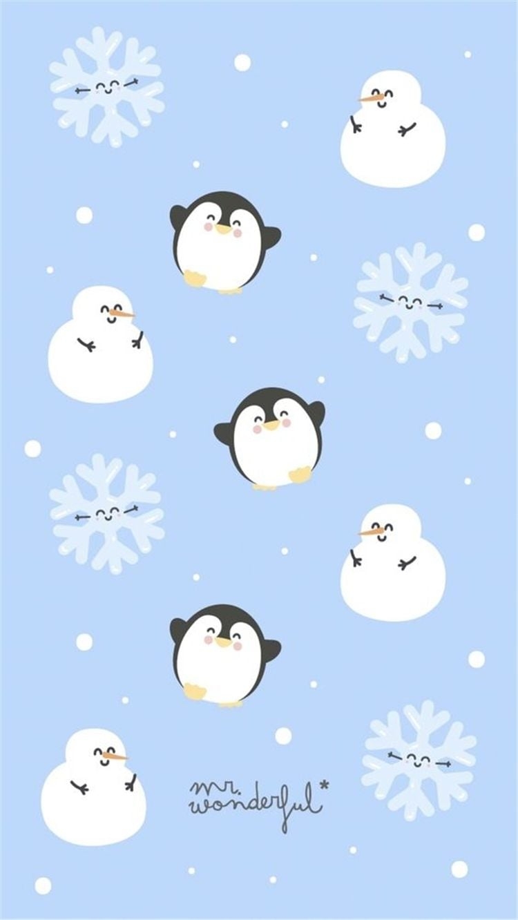 750x1340 Simple Yet Cute Christmas Wallpaper You Must Have This Year, Phone