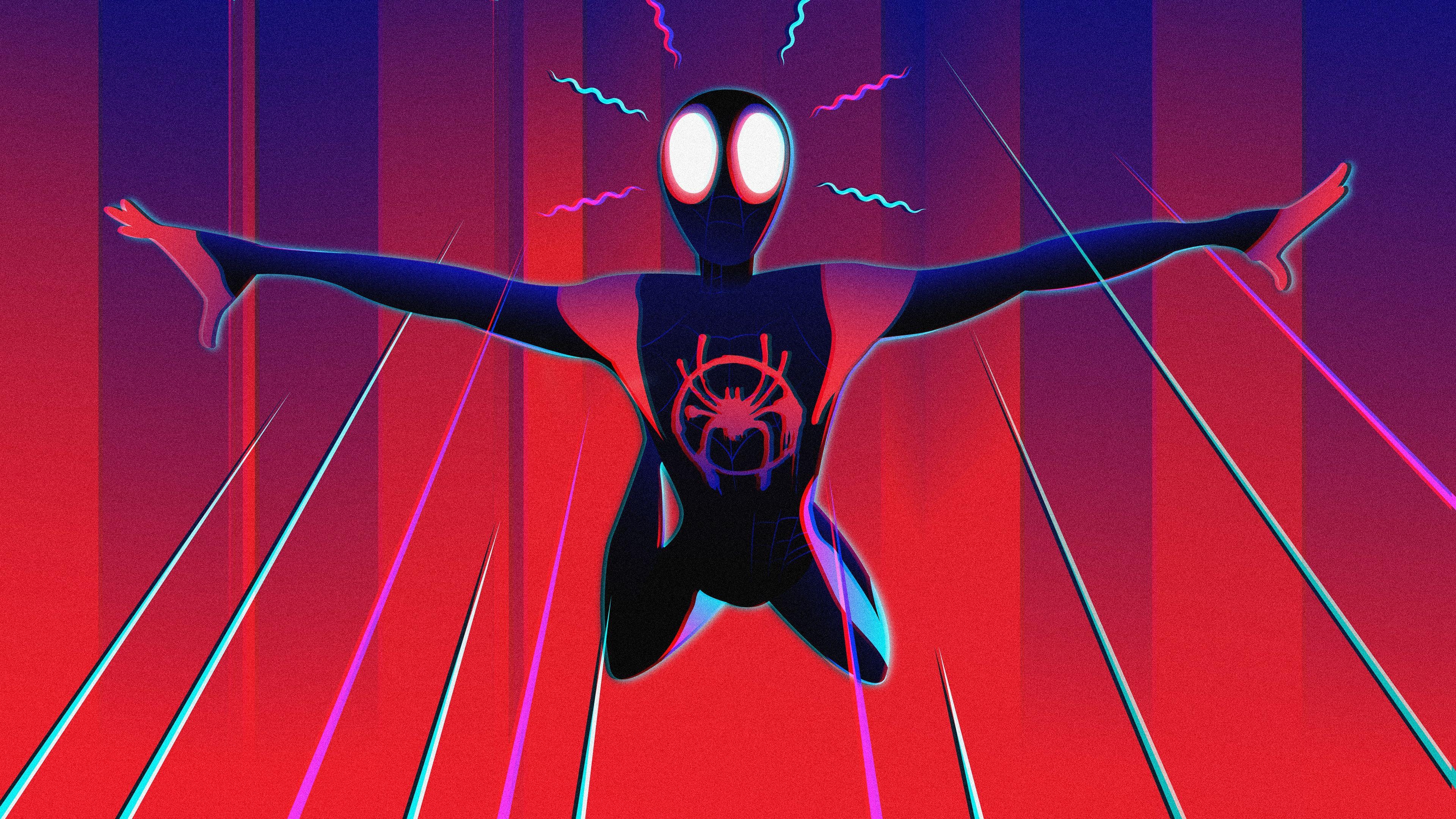 3840x2160 Spiderman Miles Morales Digital Art 4k superheroes wallpaper, spiderman wallpaper, spiderman into the spider verse. Vengadores marvel, Spiderman, Sea wallpaper, Desktop