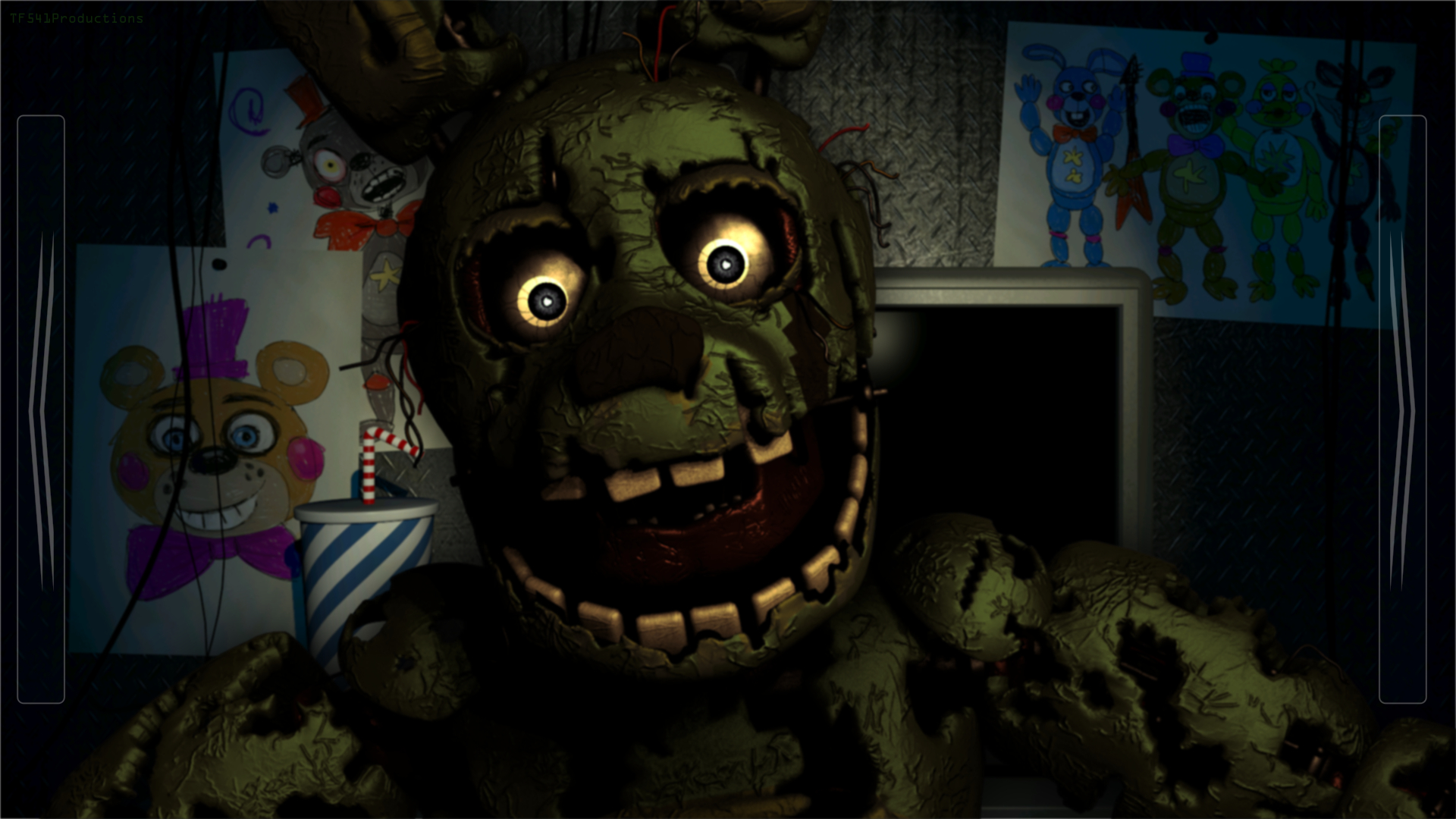 1920x1080 Edit Dark Springtrap in FNaF: Pizzeria Simulator, Desktop