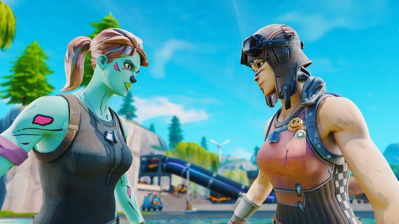 1280x720 Renegade Raider vs. Ghoul Trooper [1v1 Highlights], Desktop