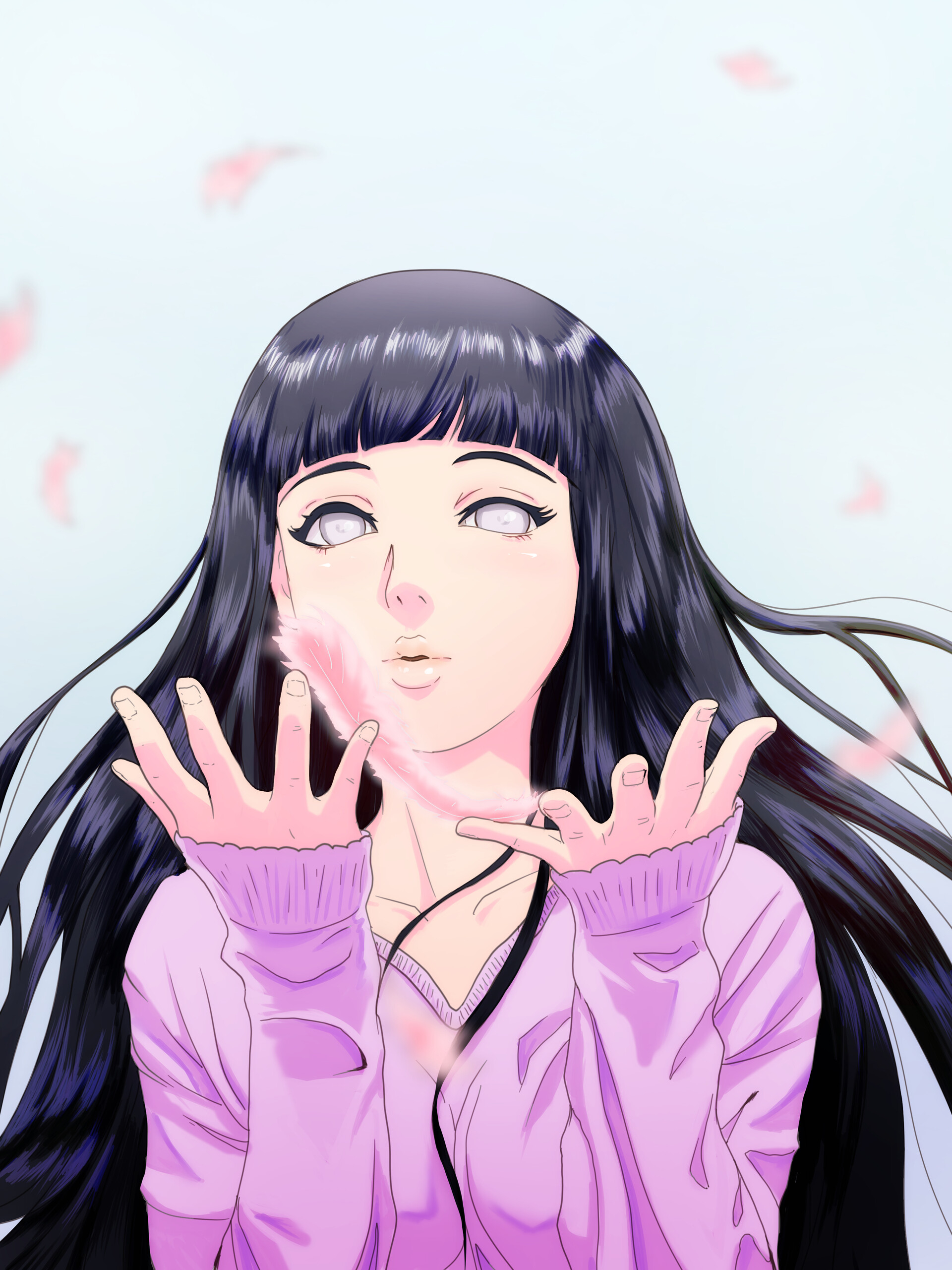 1920x2560 Hinata Hyuga, Phone