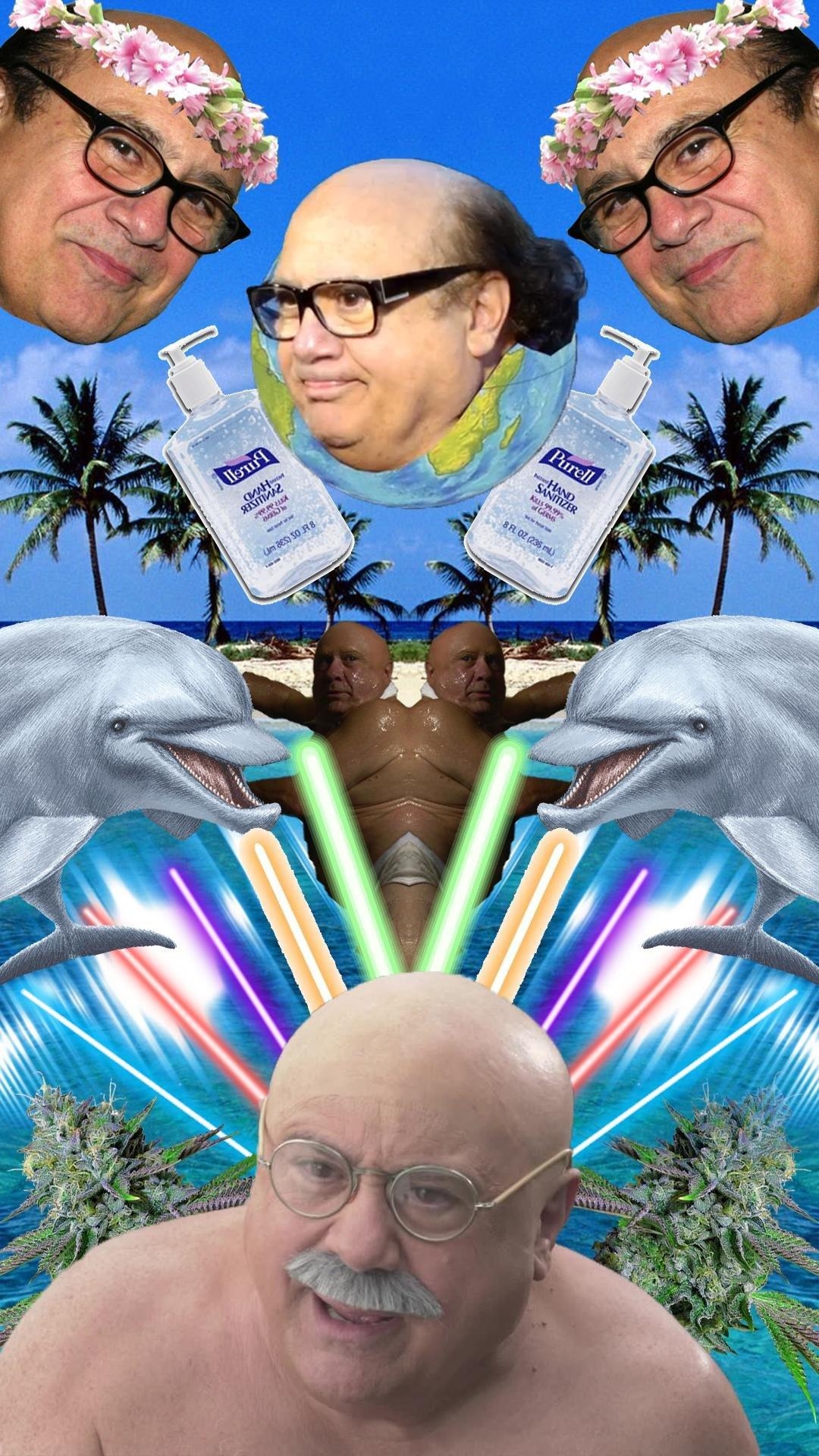 1080x1920 Danny DeVito Symmetry Wallpaper more walls, credits, Phone