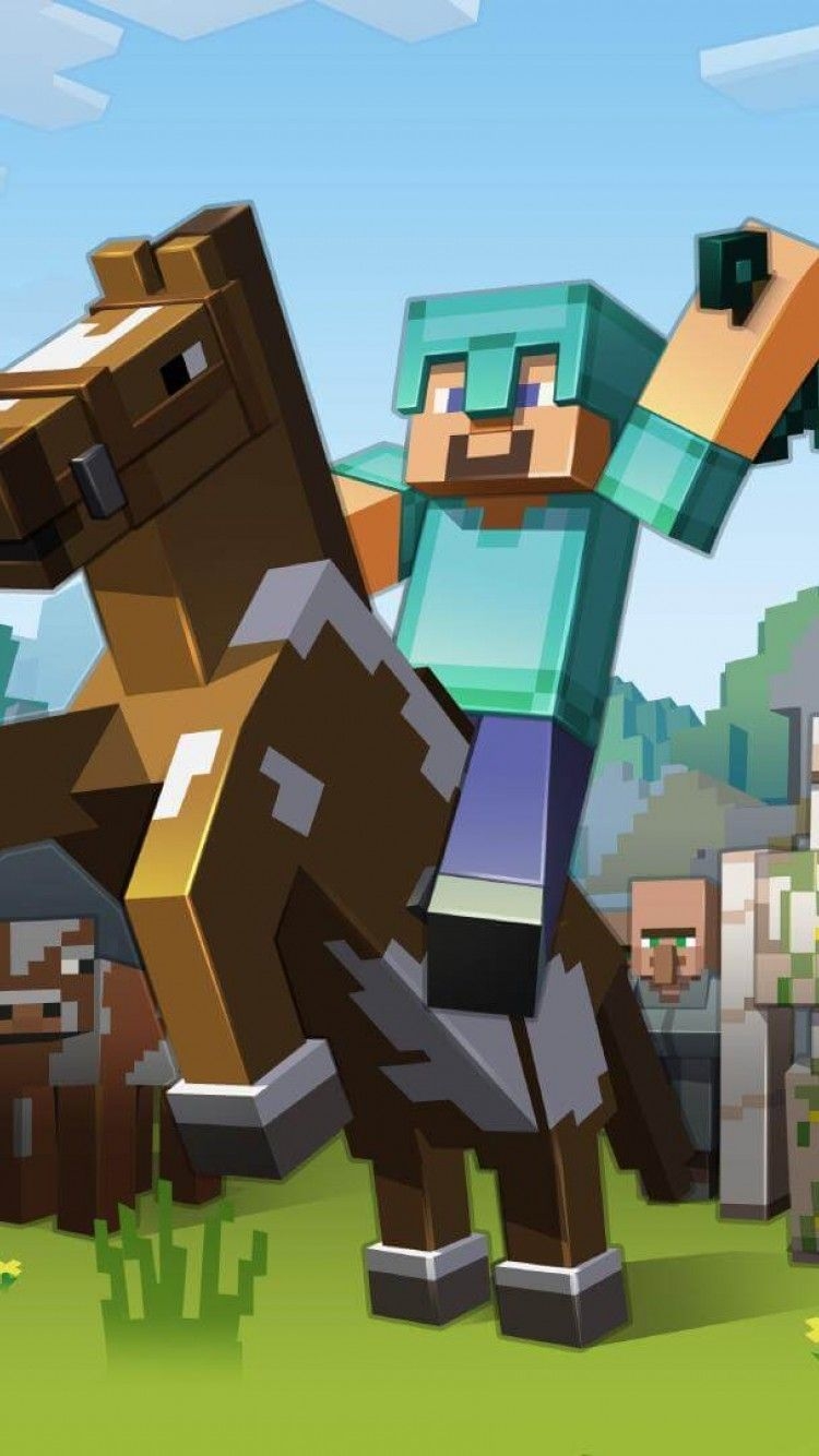 750x1340 Minecraft Wallpaper Full HD Download Free iPhone 6, Phone