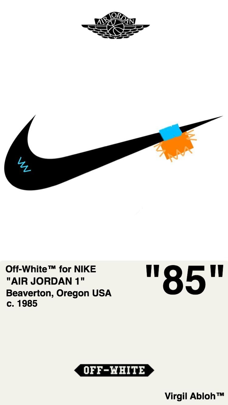 750x1340 Nike Off White iPhone Wallpaper & Background Beautiful Best Available For Download Nike Off White iPhone Photo Free On Zicxa.com Image, Phone