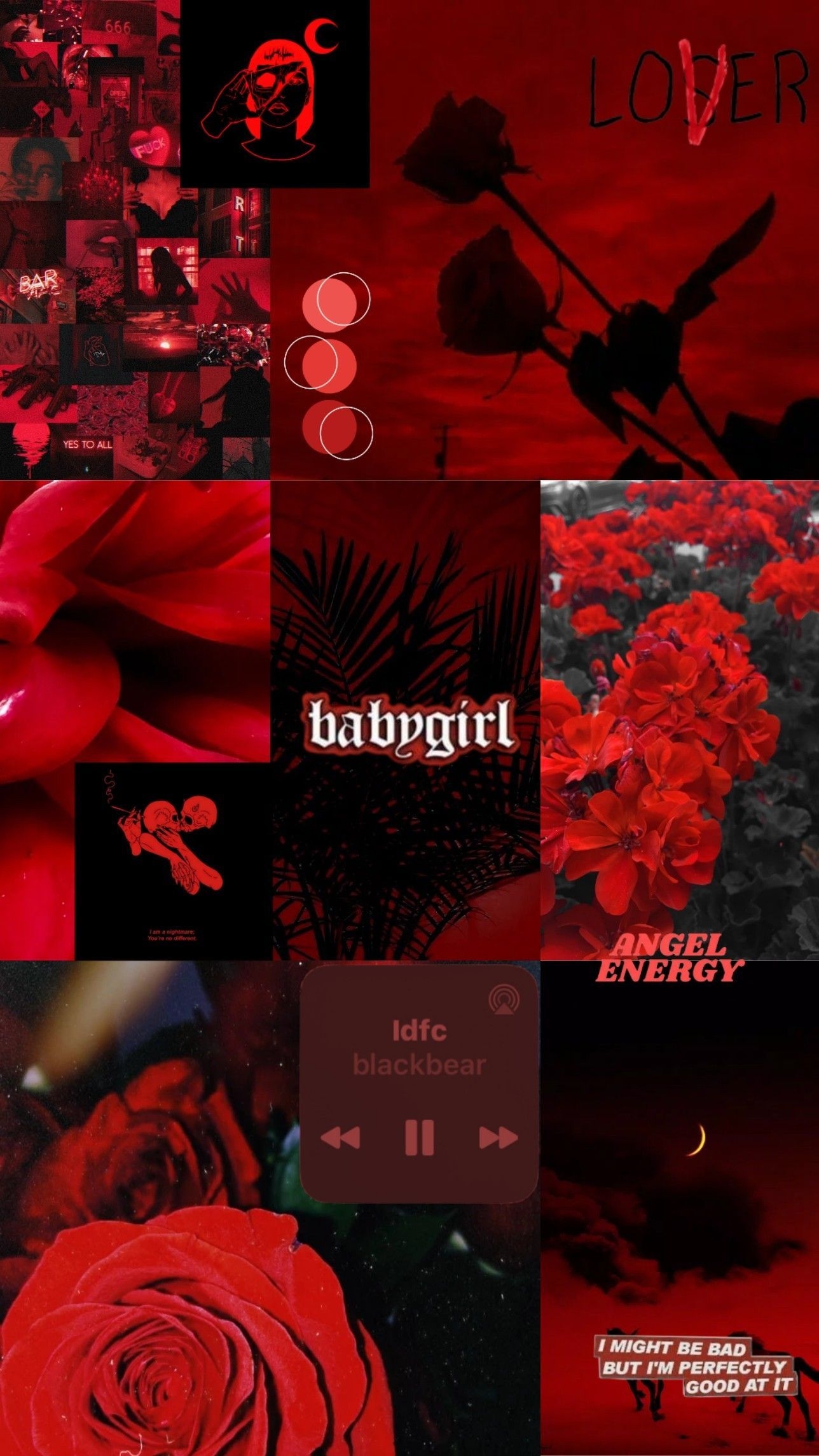 1290x2290 Red and black aesthetic wallpaper. Dark red wallpaper, Red and black wallpaper, Red wallpaper, Phone