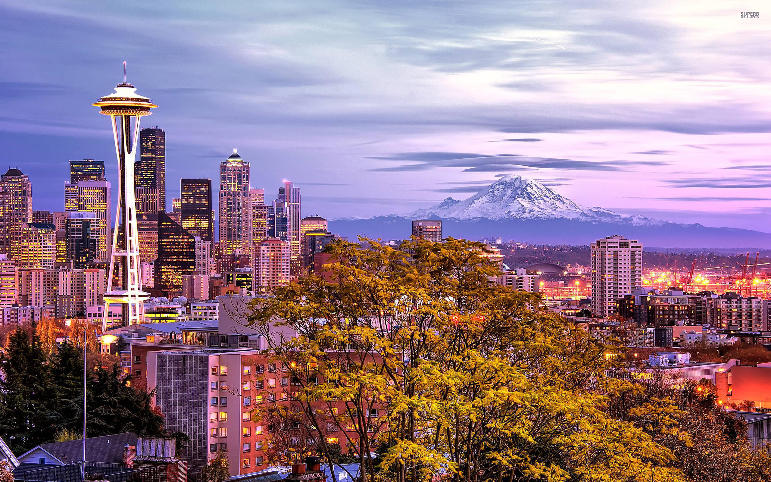 2560x1600 Seattle HD Wallpaper, Desktop