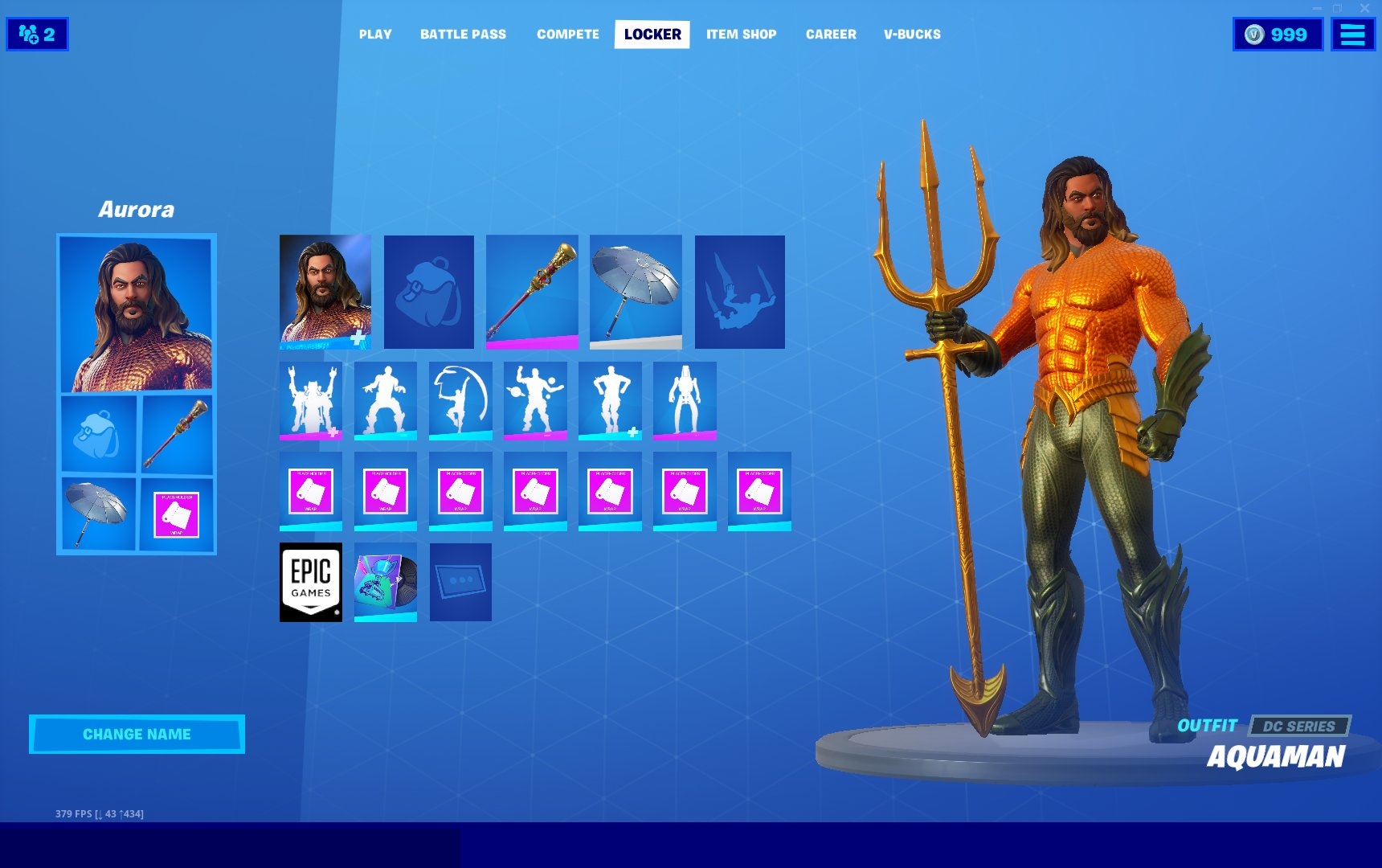 1720x1080 Aquaman Fortnite wallpaper, Desktop