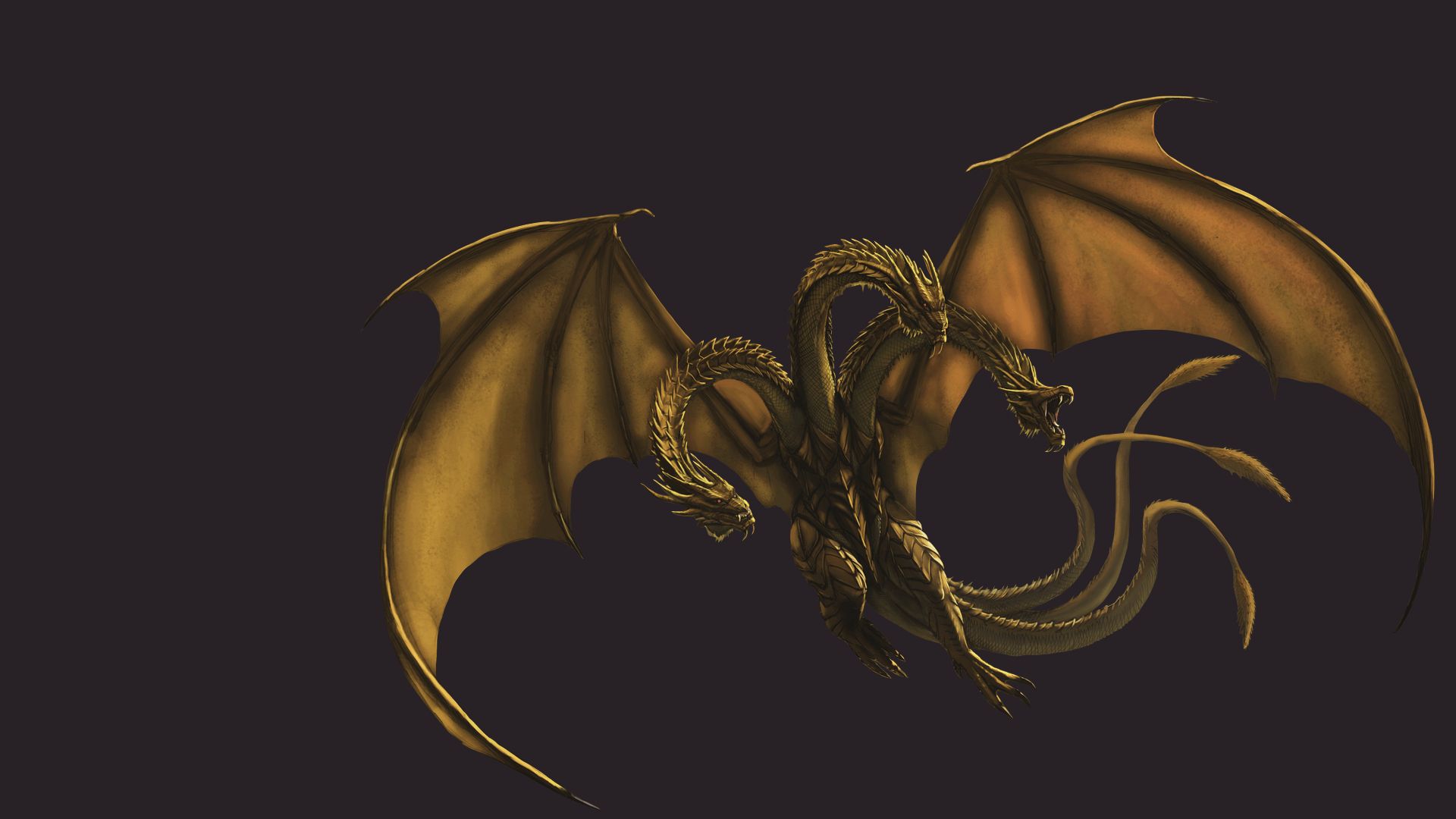 1920x1080 King Ghidorah HD Wallpaper and Background Image, Desktop