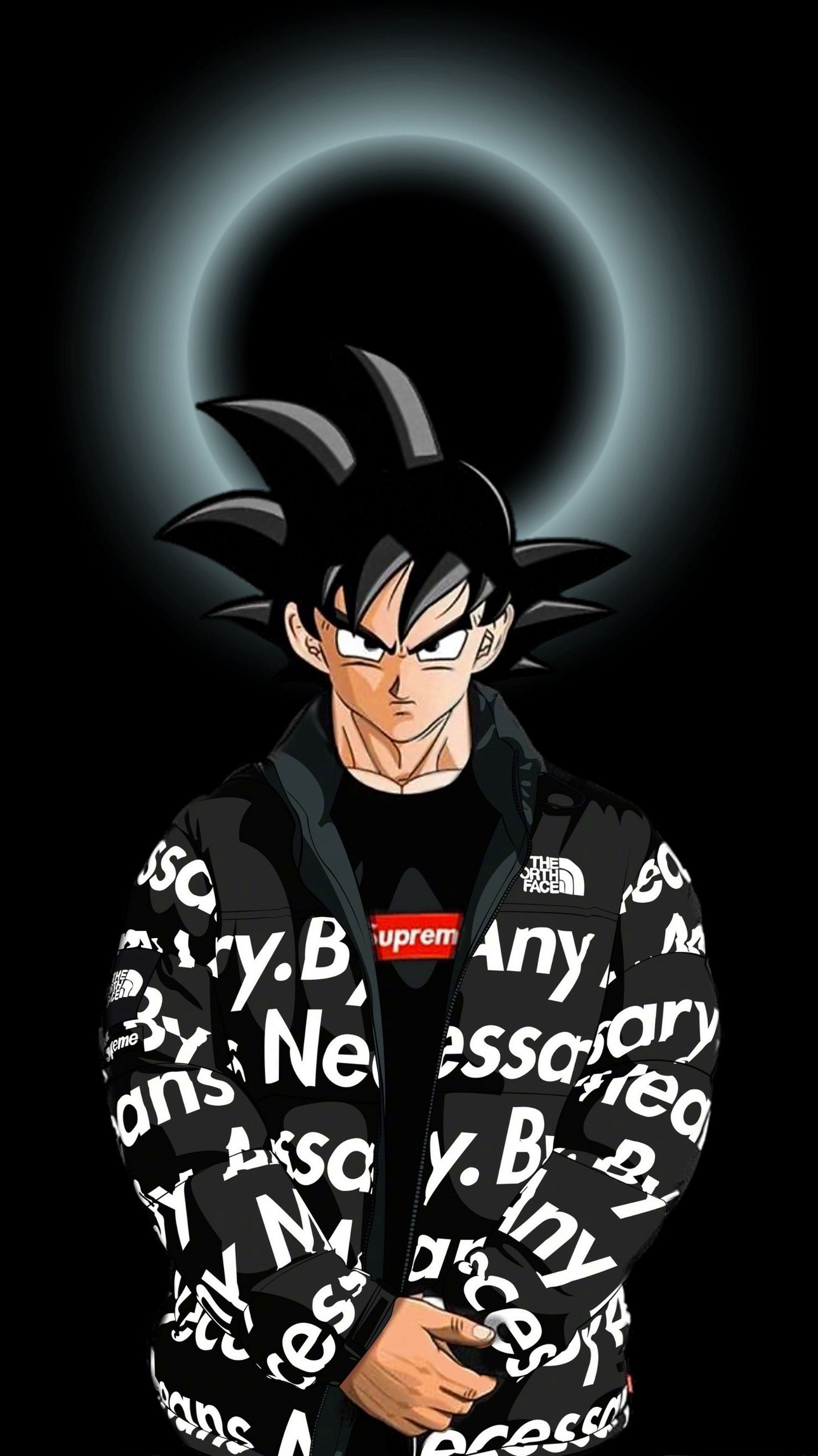 1600x2850 Drip goku black Wallpaper Download, Phone