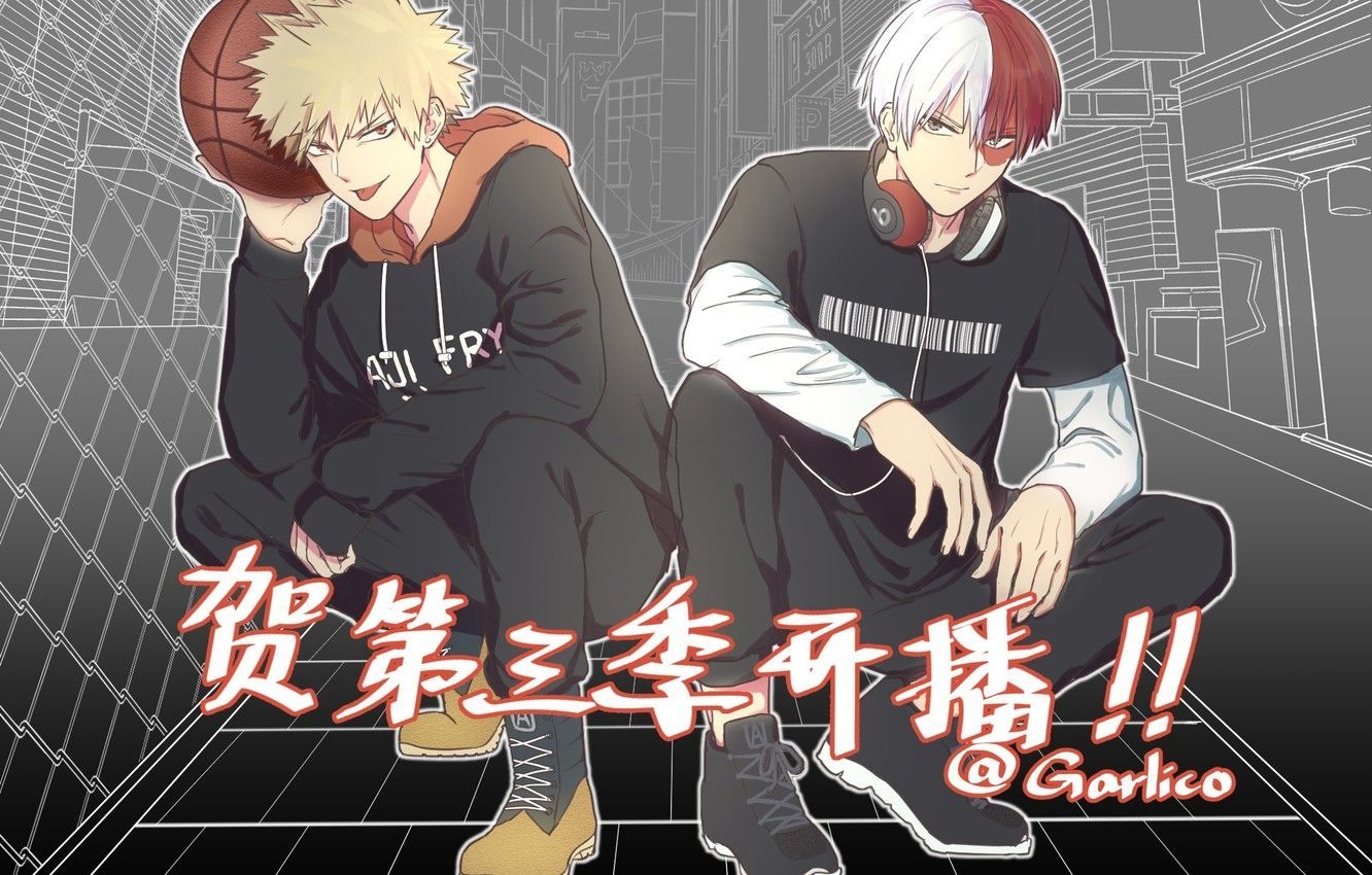 1340x850 Todoroki And Bakugou Wallpaper Free Todoroki And Bakugou Background, Desktop