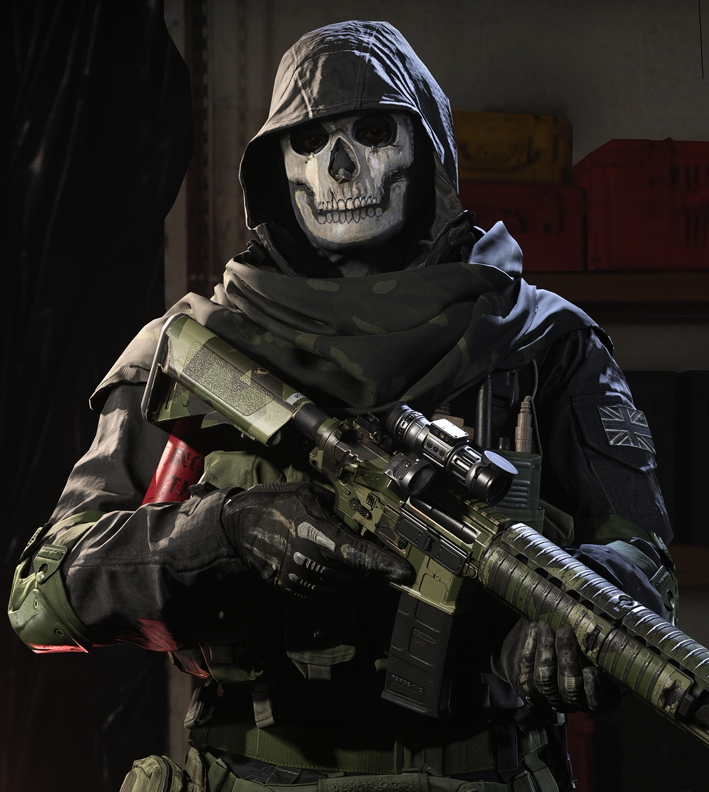 1440x1610 Simon Ghost Riley (2019). Call of duty warfare, Call, Phone