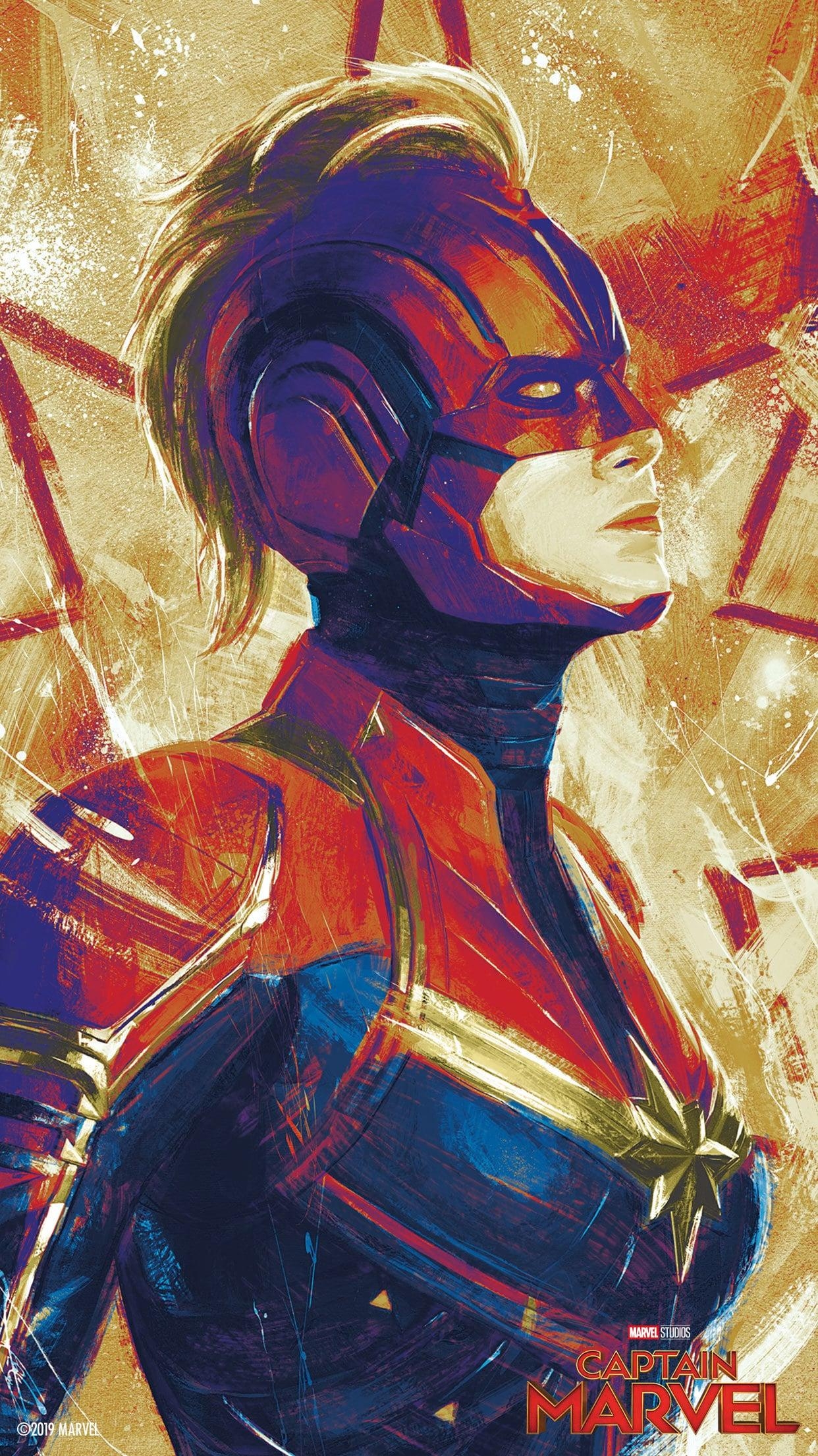 1250x2210 Marvel Studios' Captain Marvel Mobile Wallpaper, Phone