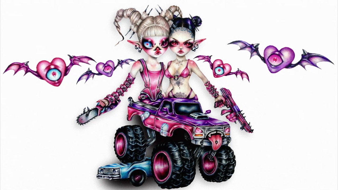 1280x720 Monster Truck by Jazmin Bean on TIDAL, Desktop