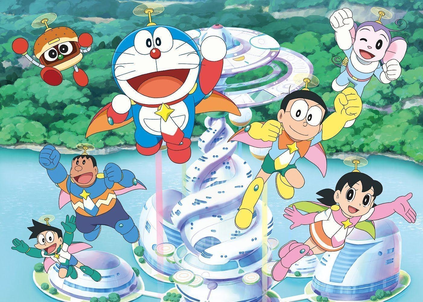 1410x1000 Doraemon And Friends Wallpaper 2017, Desktop