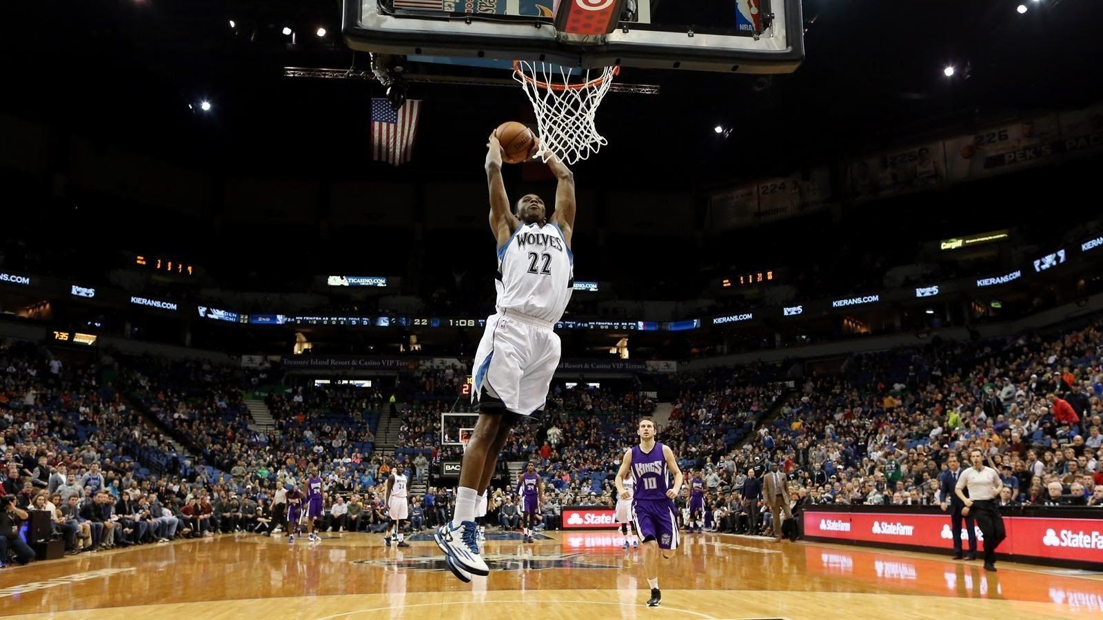 1600x900 Andrew Wiggins Dunk Mix, Desktop