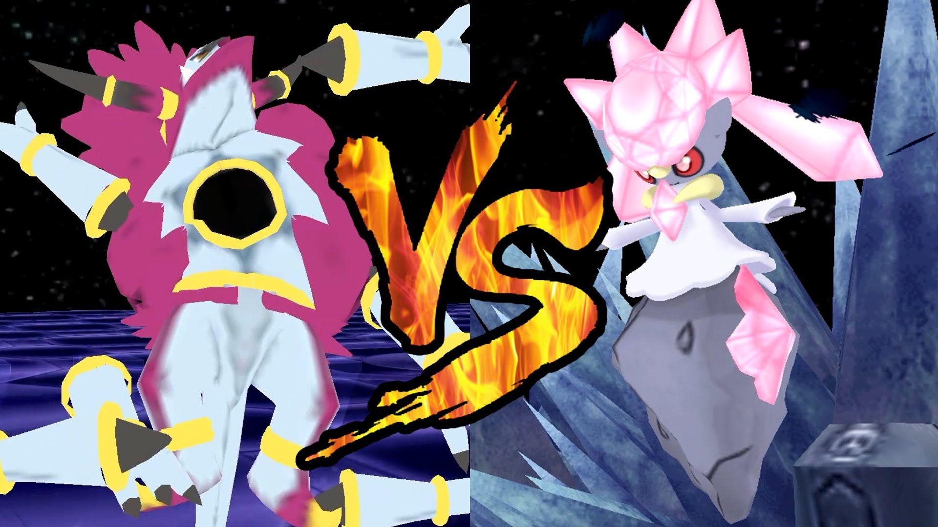 1920x1080 Hoopa VS Diancie 012 Duodecim 1080p HD [Mod] Pokemon, Desktop