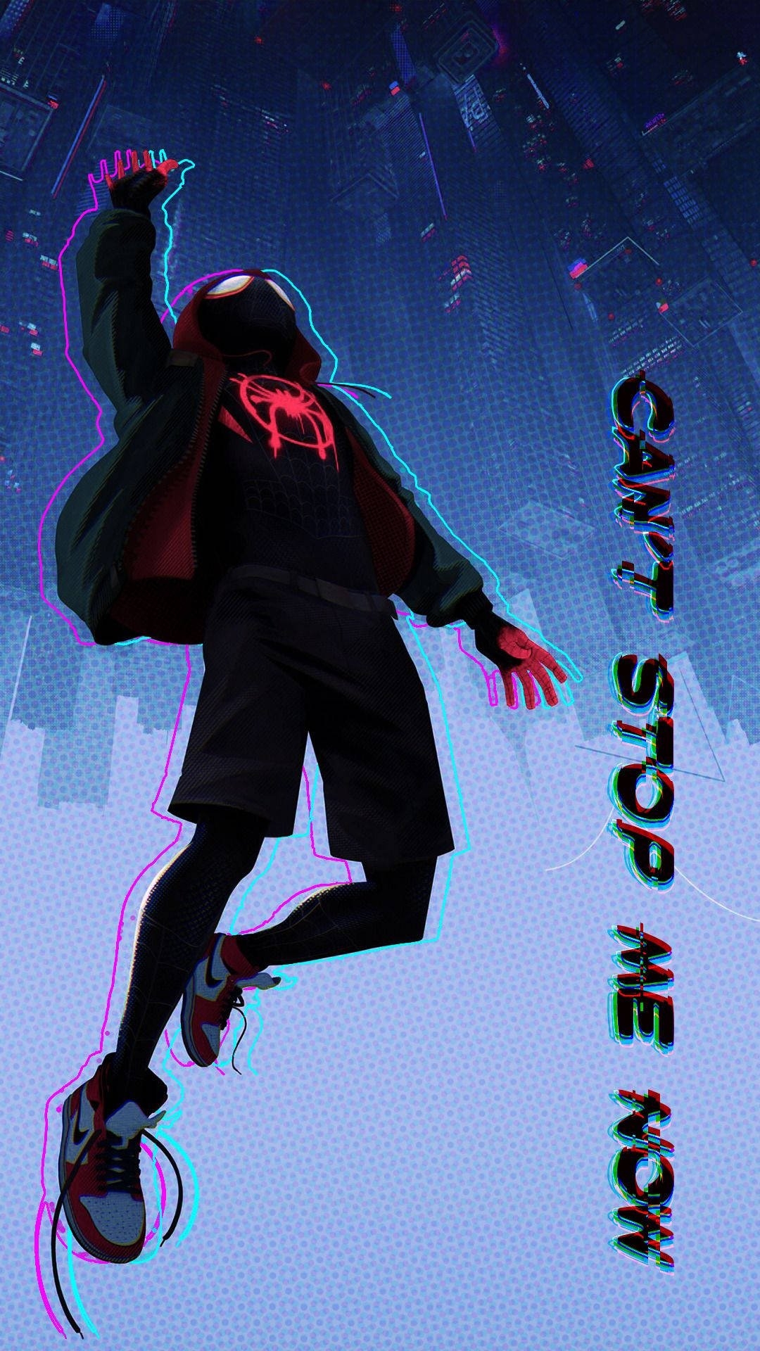 1080x1920 Download Spider Verse Superhero Miles Morales Wallpaper, Phone