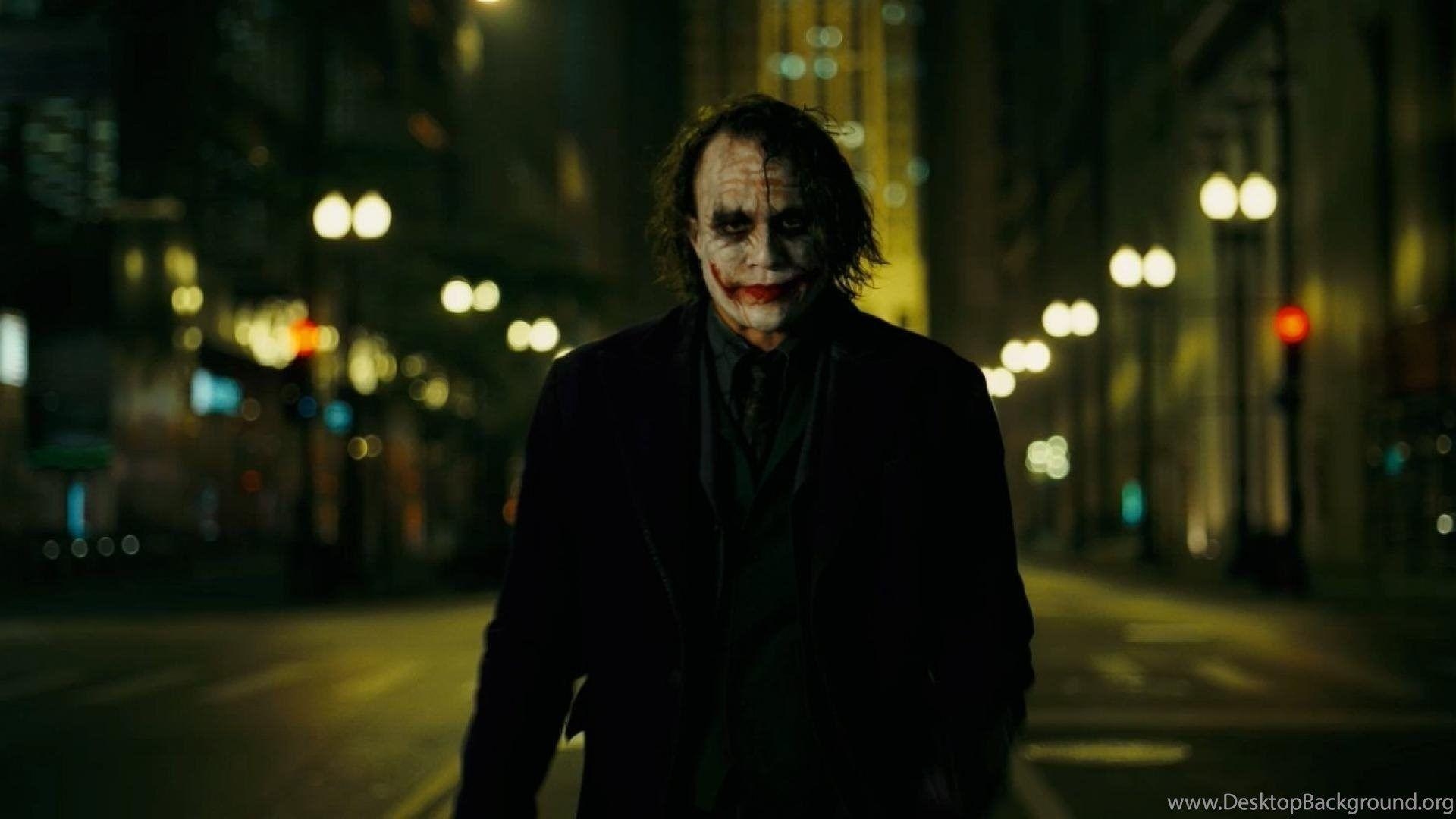 1920x1080 The Joker Heath Ledger Batman Dark Knight Wallpaper Desktop Background, Desktop