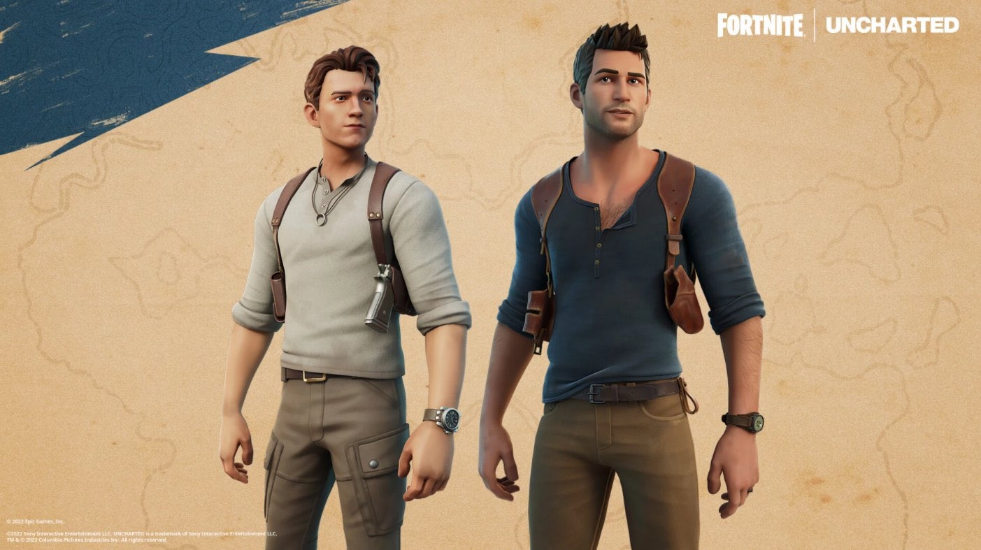 1410x790 Nathan Drake Fortnite wallpaper, Desktop