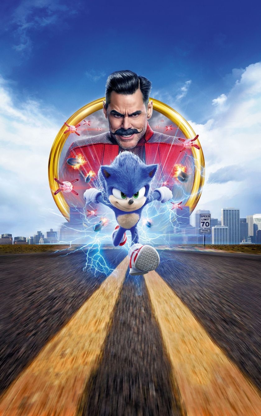 840x1340 Download 2020 movie, Sonic The Hedgehog, movie wallpaper,, Phone