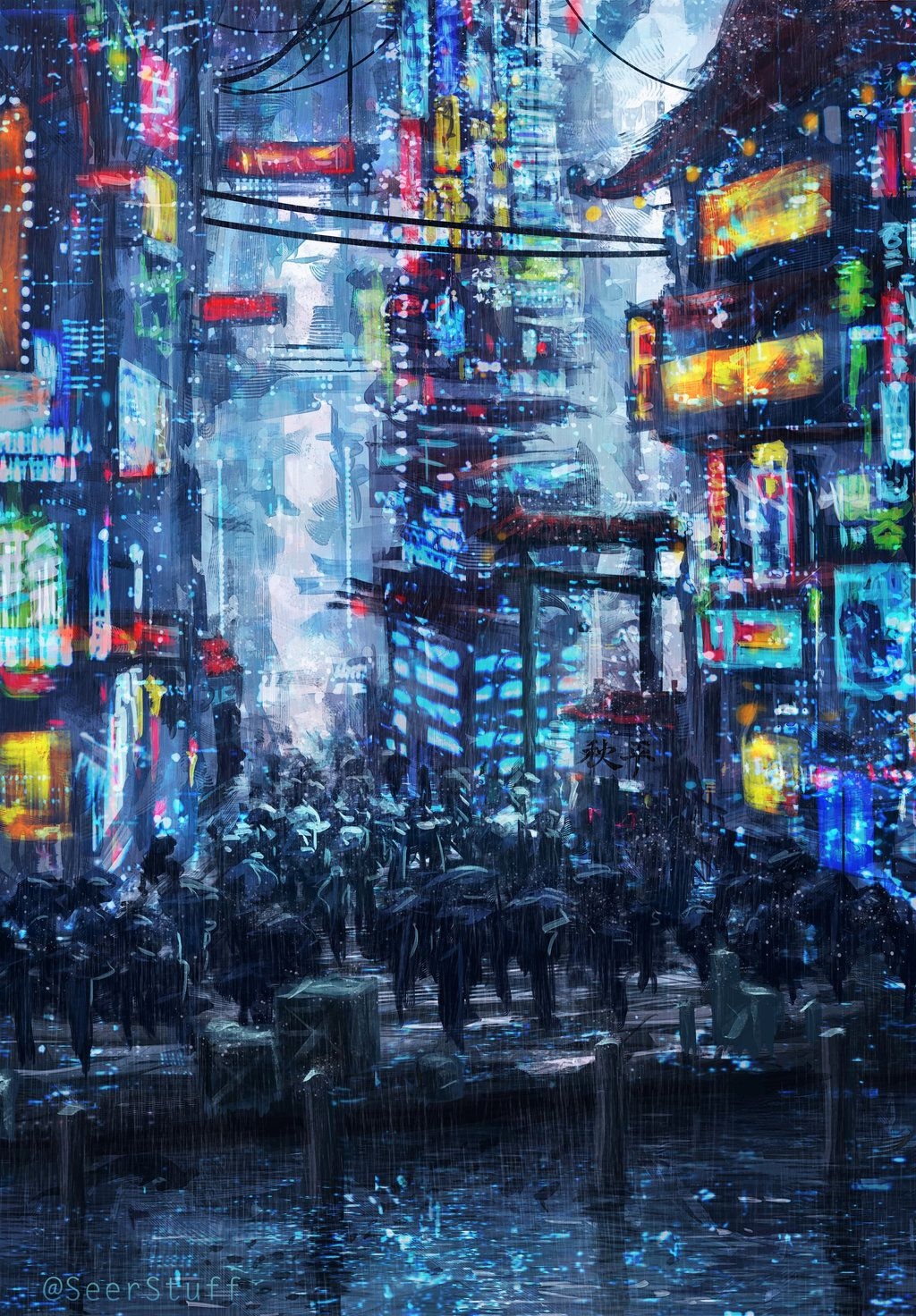 1030x1480 Cyberpunk Mobile Wallpaper, Phone