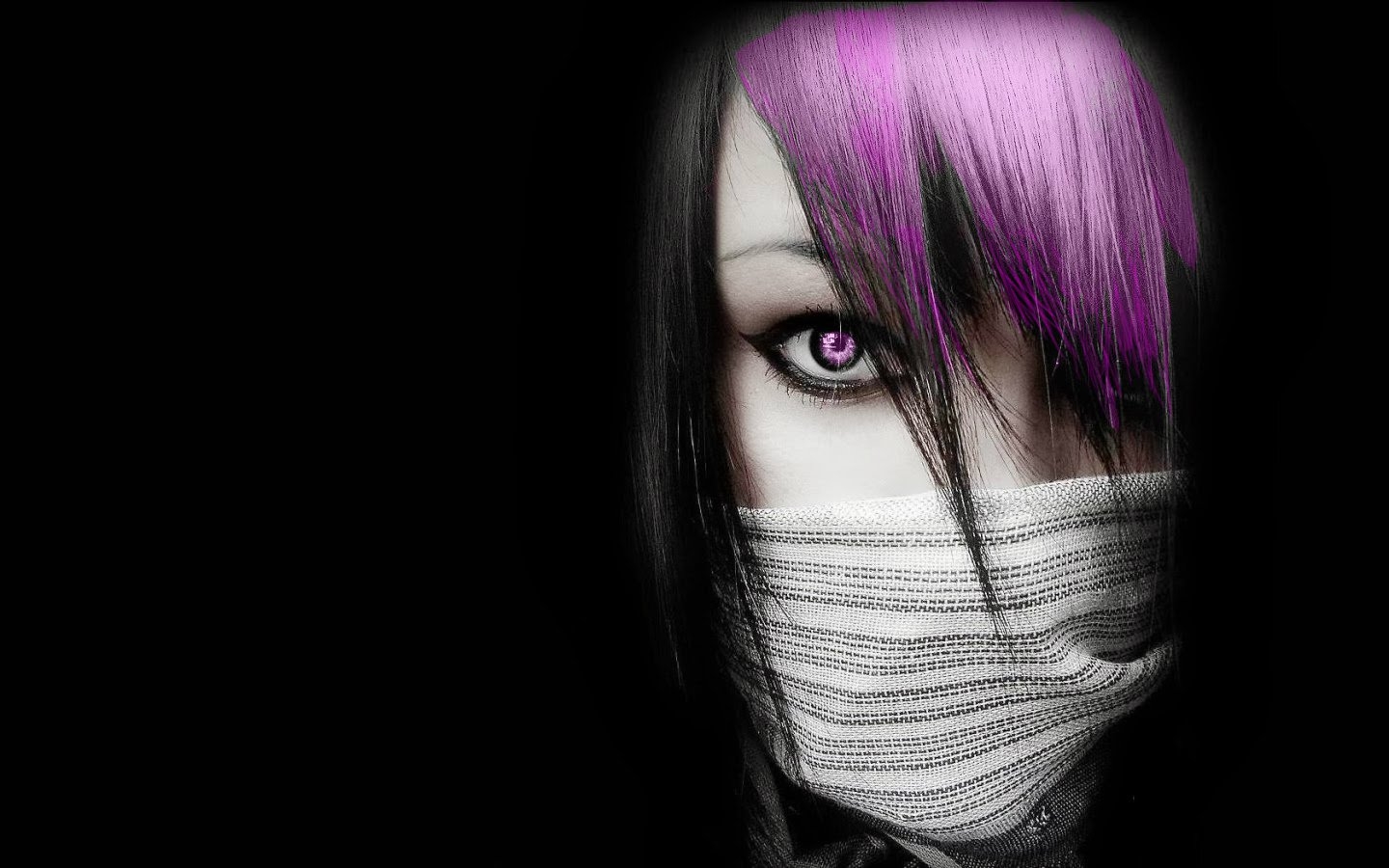 1440x900 purple, Emo, Girl Wallpaper HD / Desktop and Mobile Background, Desktop